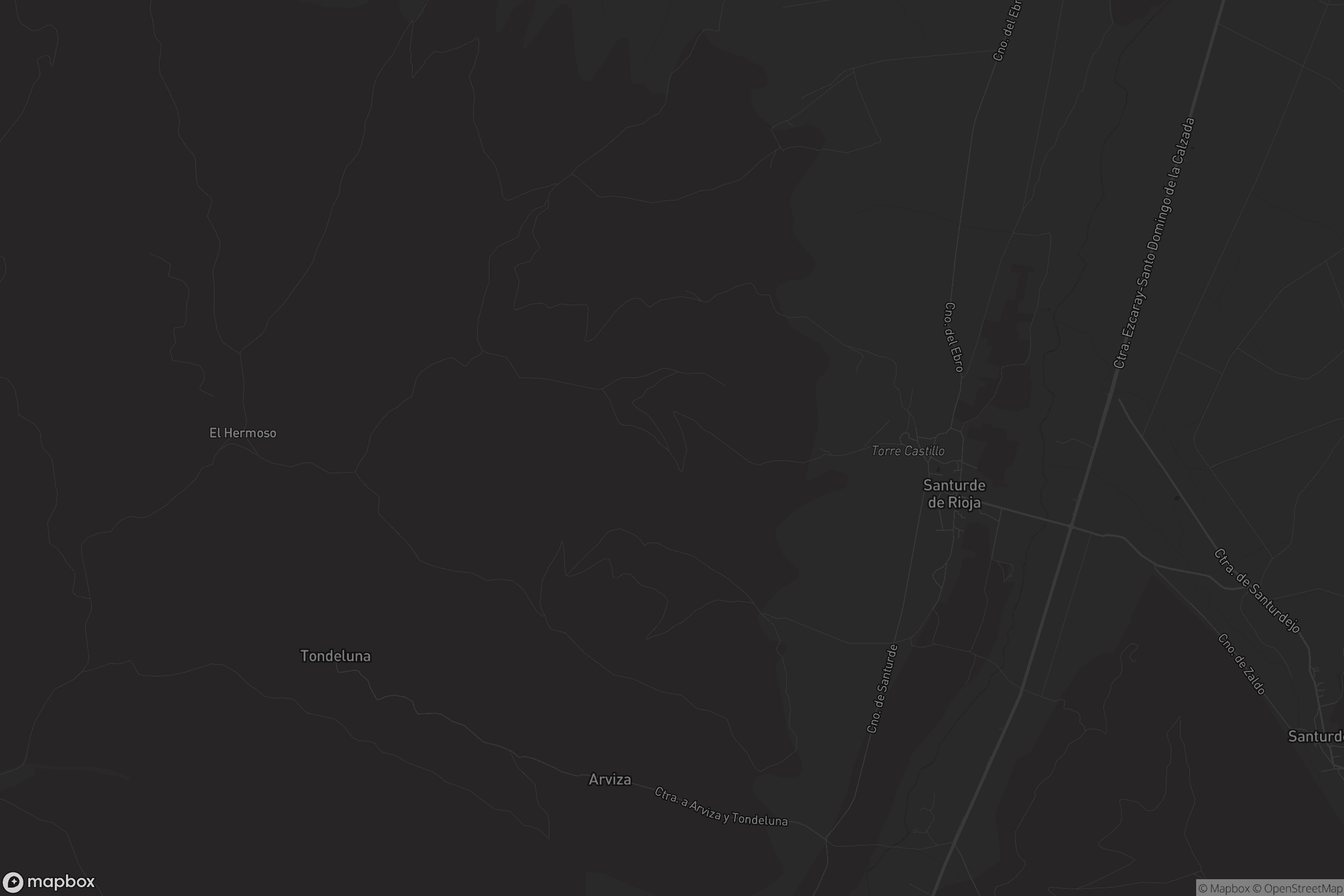 Mapa de Santurde de Rioja