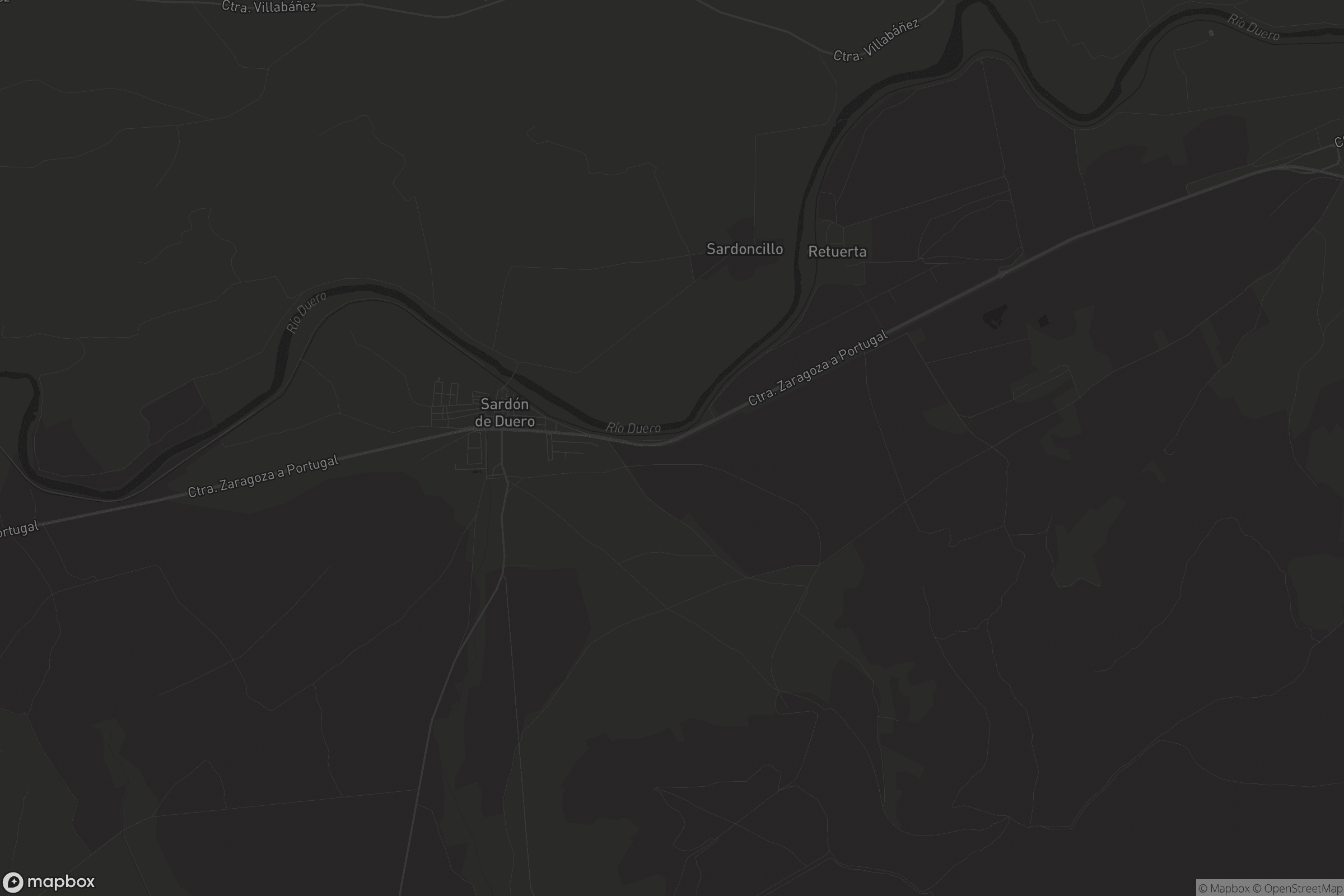Mapa de Sardón de Duero