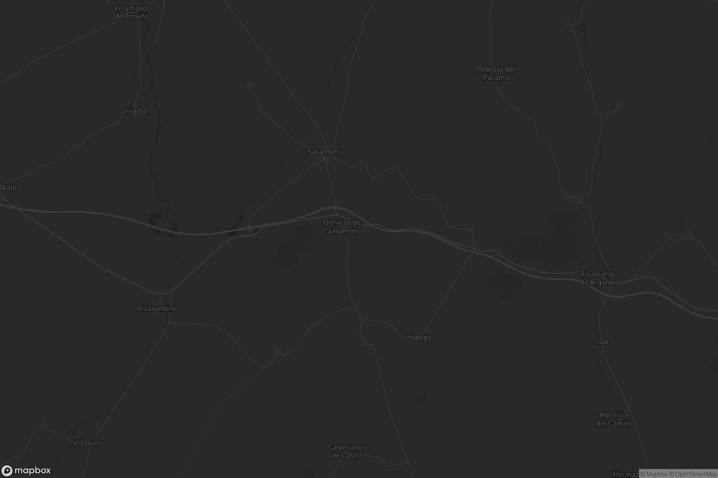 Mapa de Sasamón