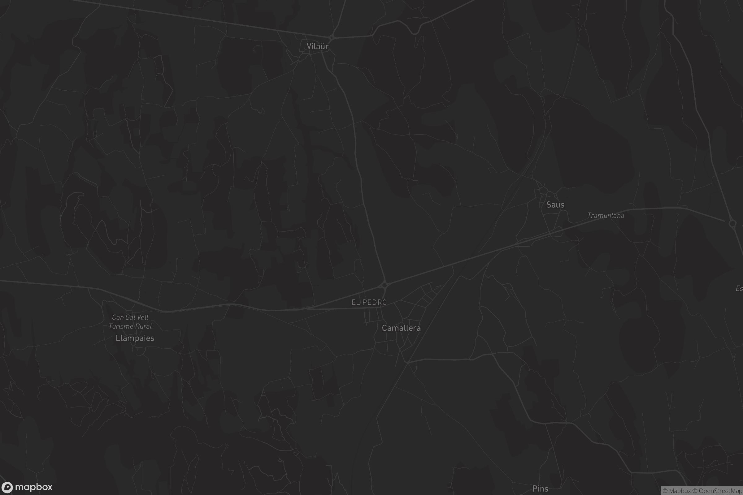 Mapa de Saus, Camallera i Llampaies
