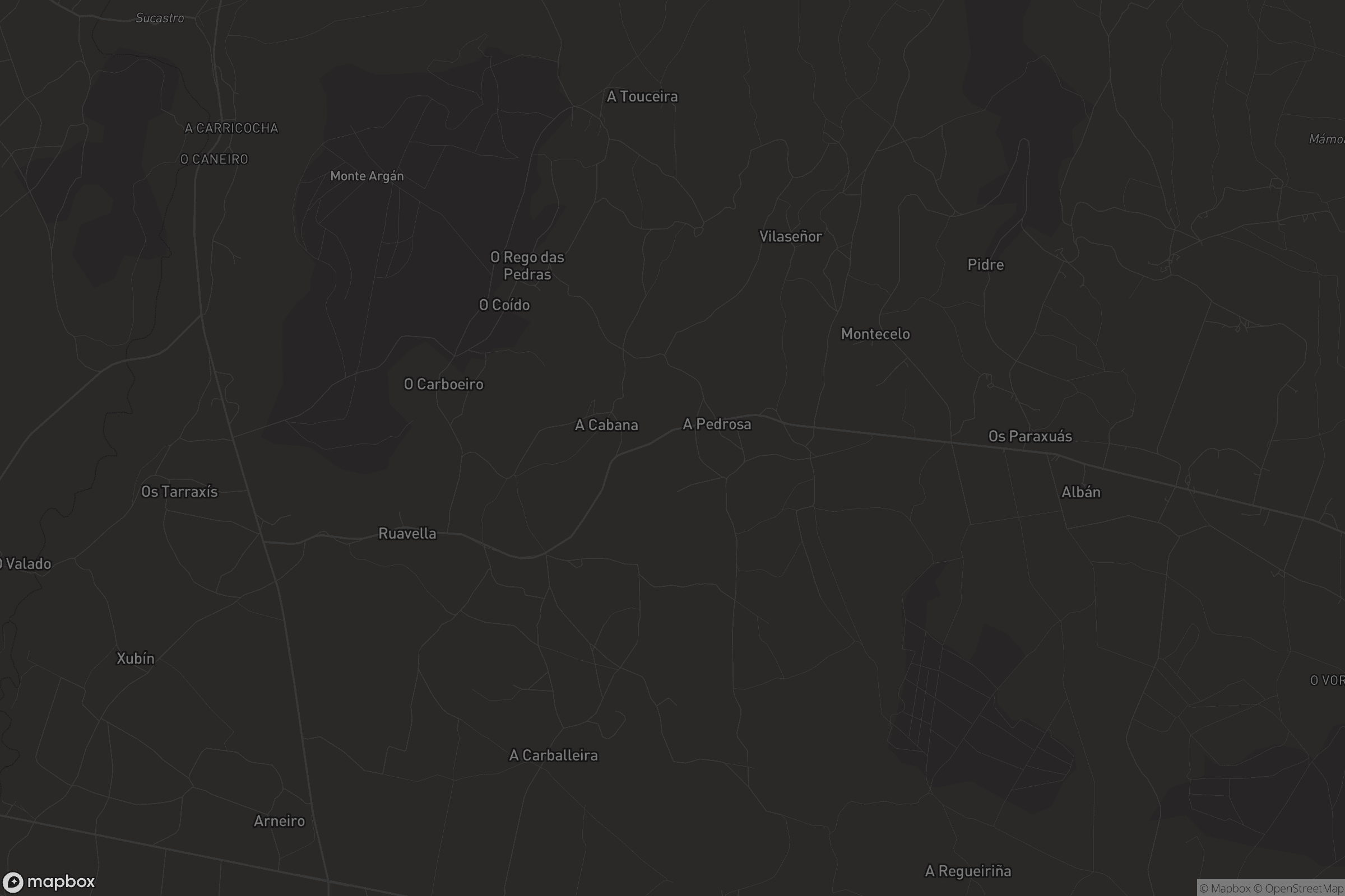 Mapa de Seivane de Vilarente