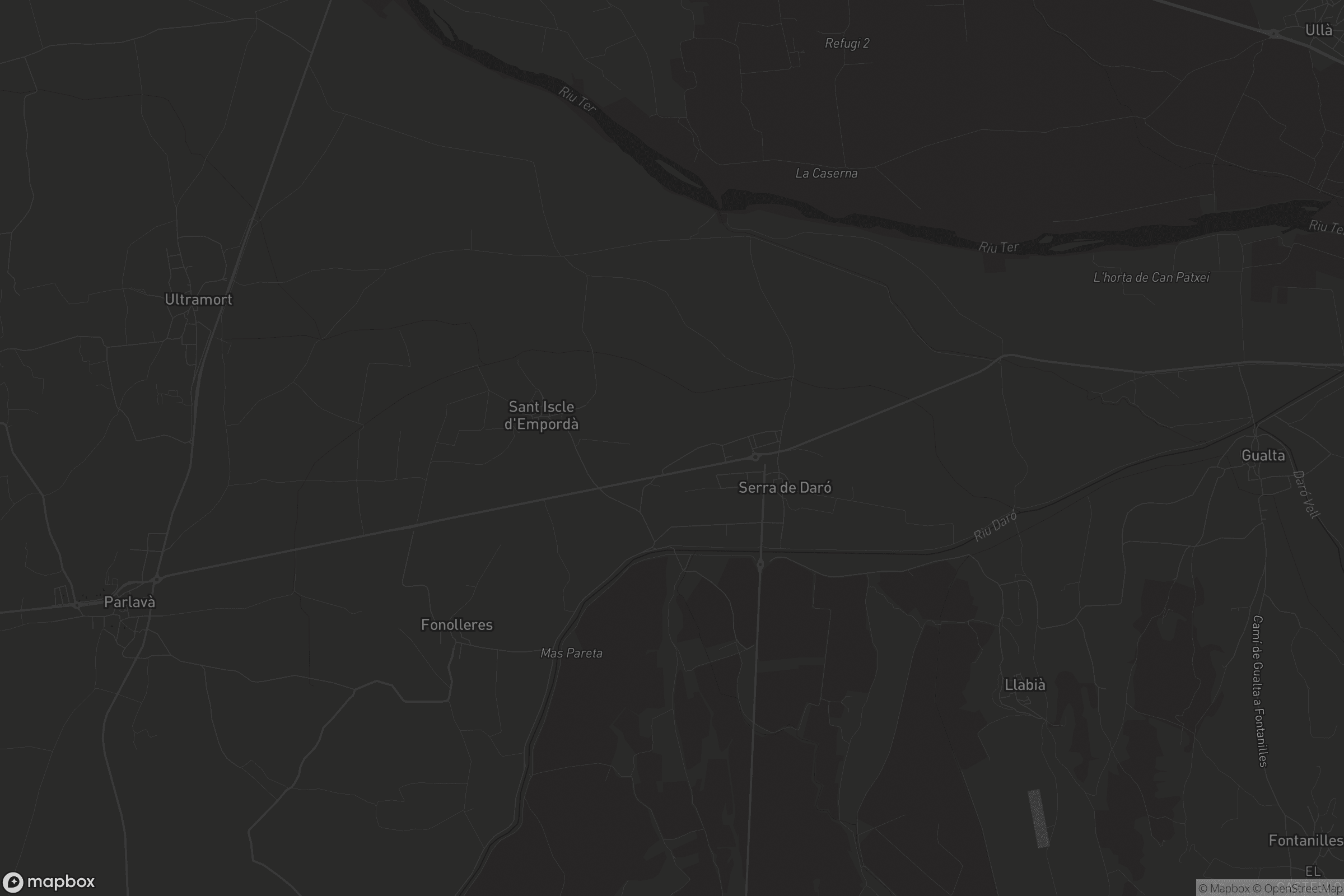 Mapa de Serra de Daró