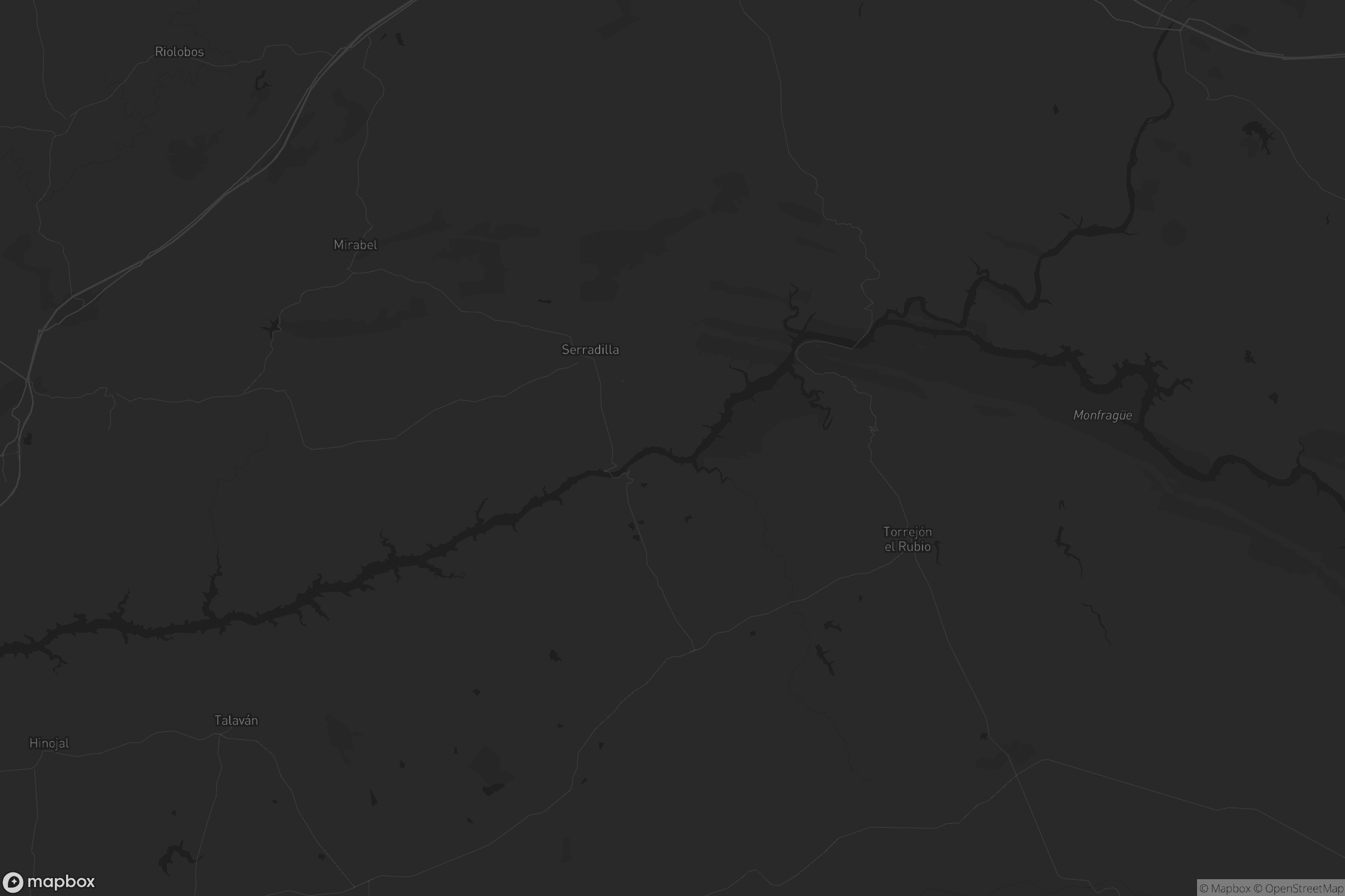 Mapa de Serradilla