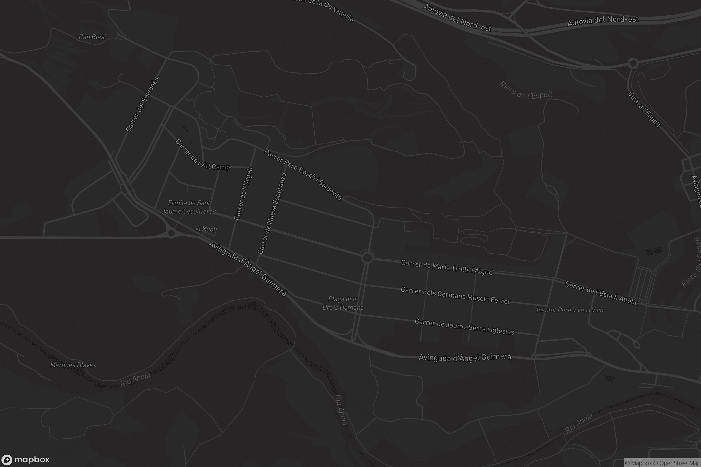 Mapa de Sesoliveres - la Massa