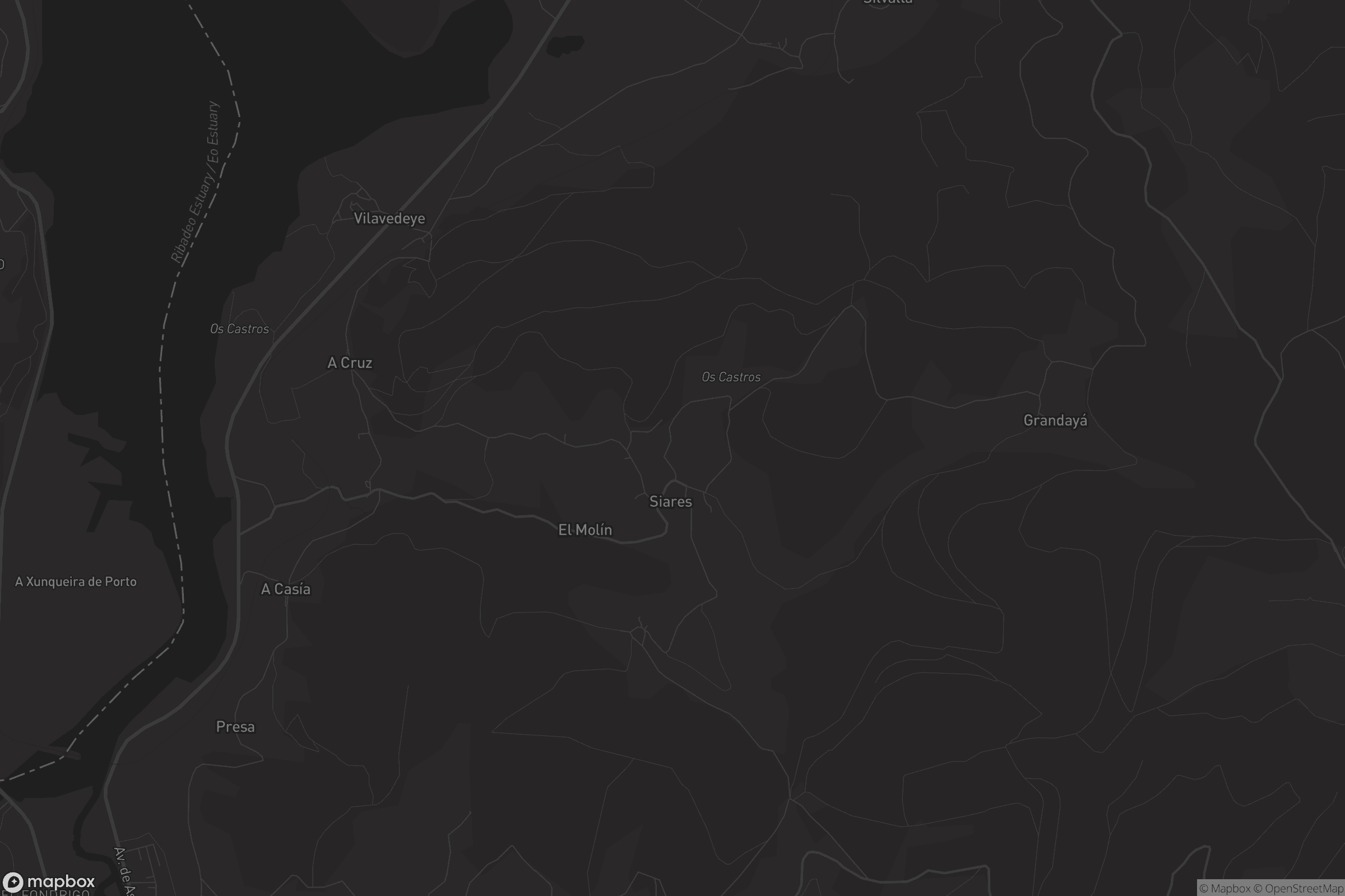 Mapa de Siares / Seares