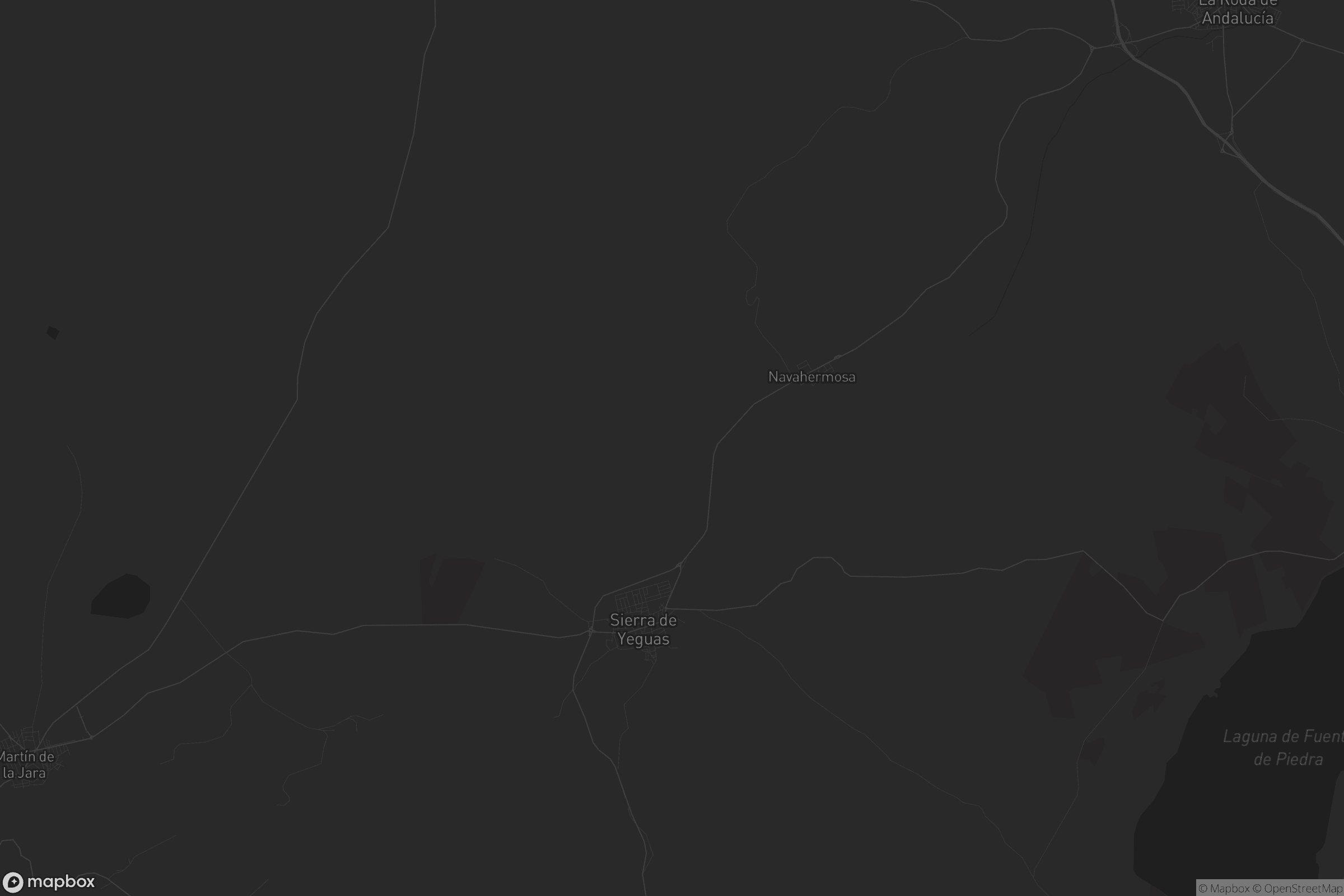 Mapa de Sierra de Yeguas