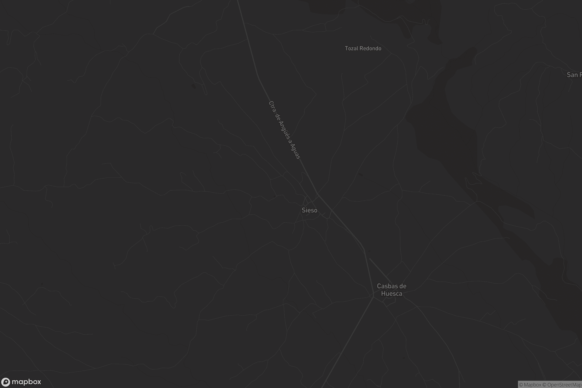 Mapa de Sieso de Huesca