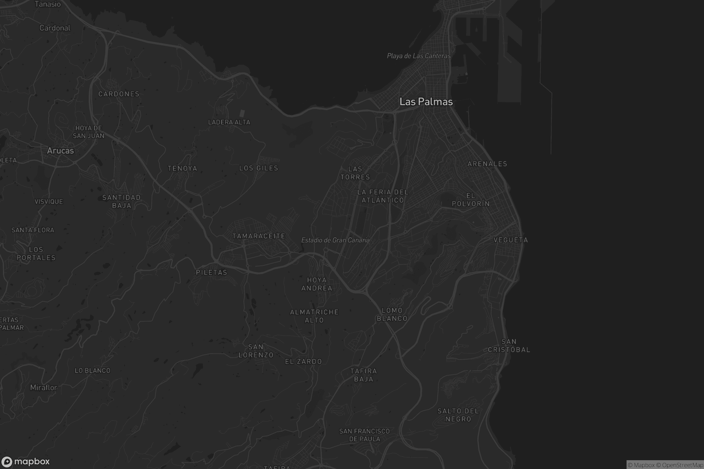 Mapa de Siete Palmas