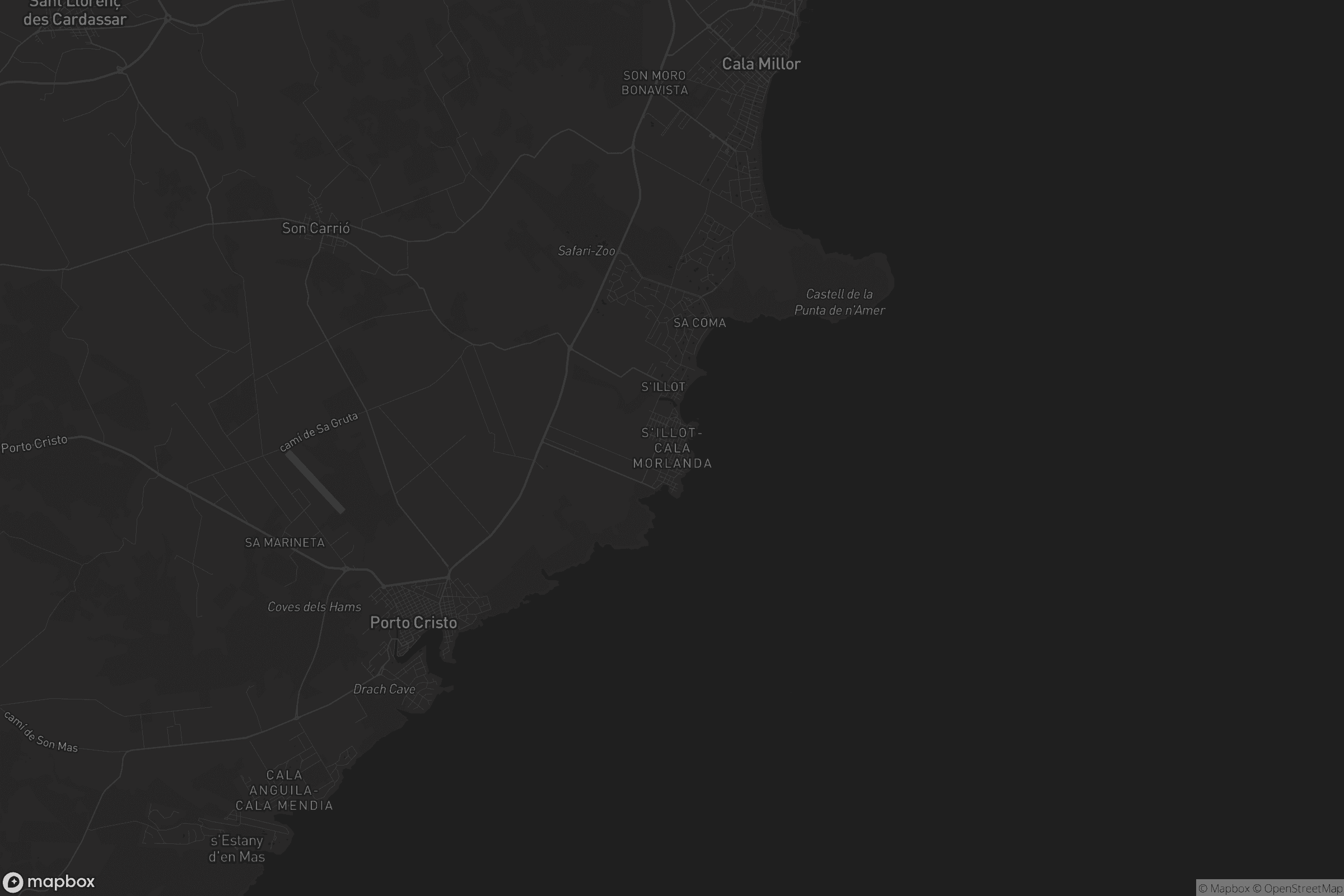 Mapa de s'Illot-Cala Morlanda