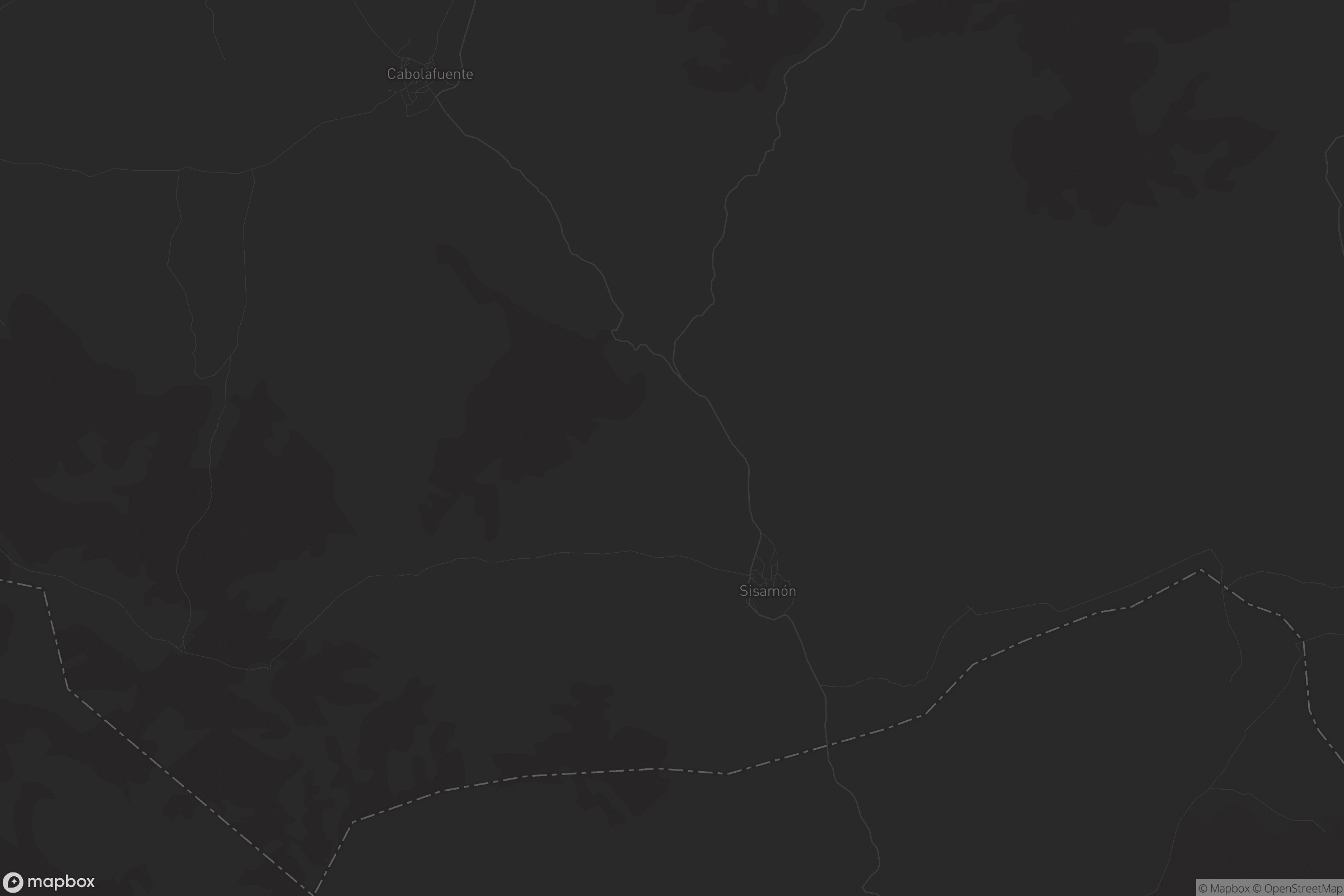 Mapa de Sisamón