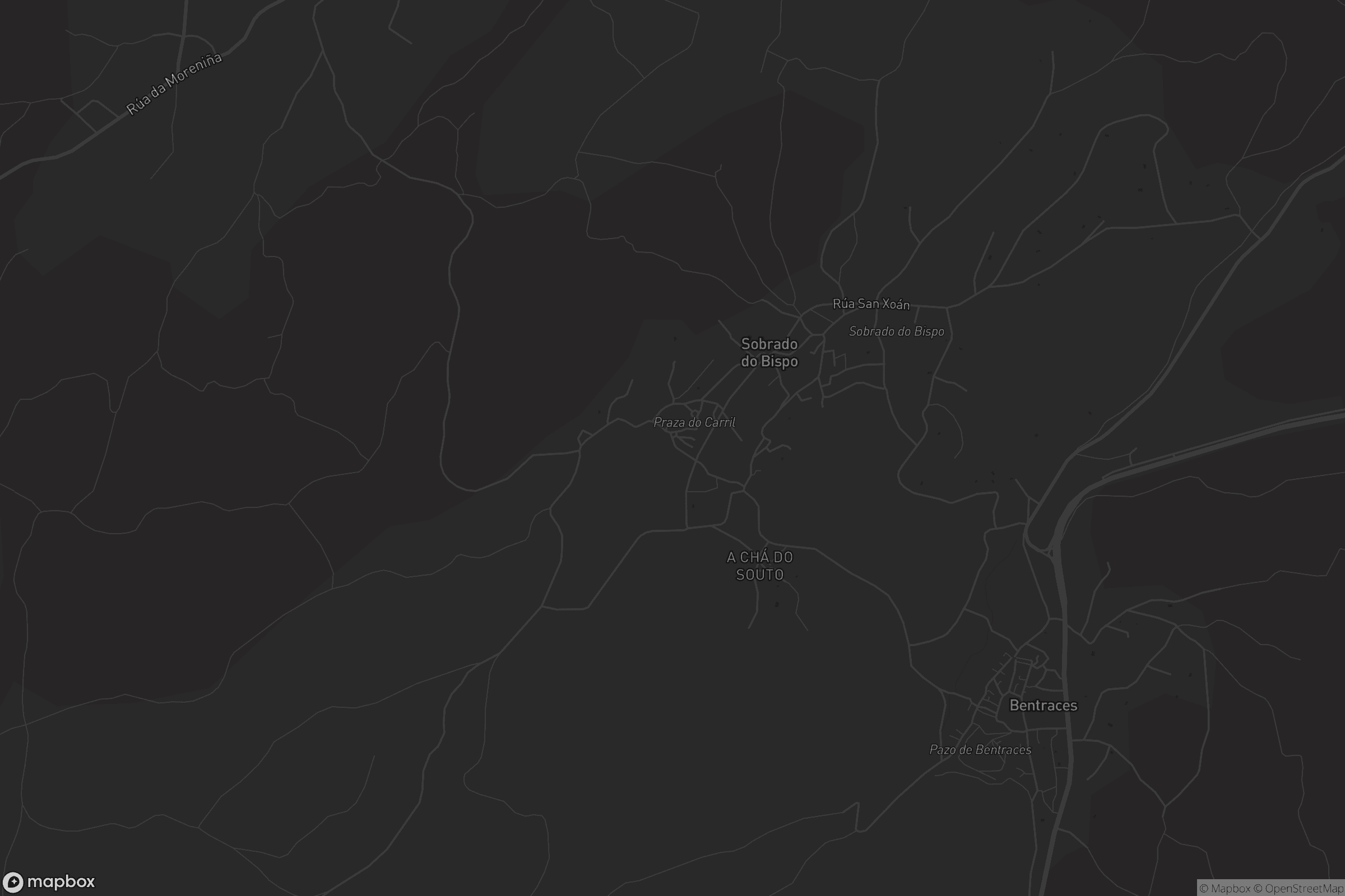 Mapa de Sobrado do Bispo