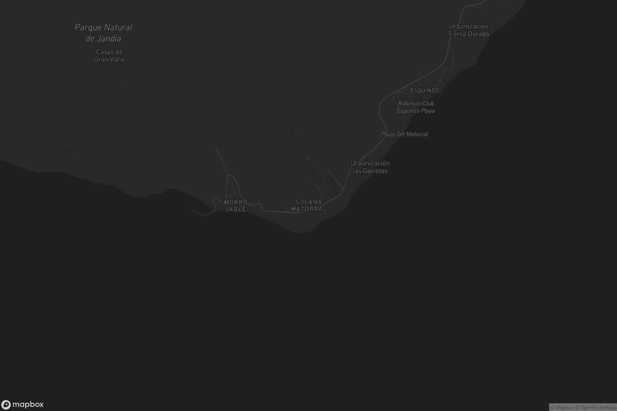 Mapa de Solana Matorral