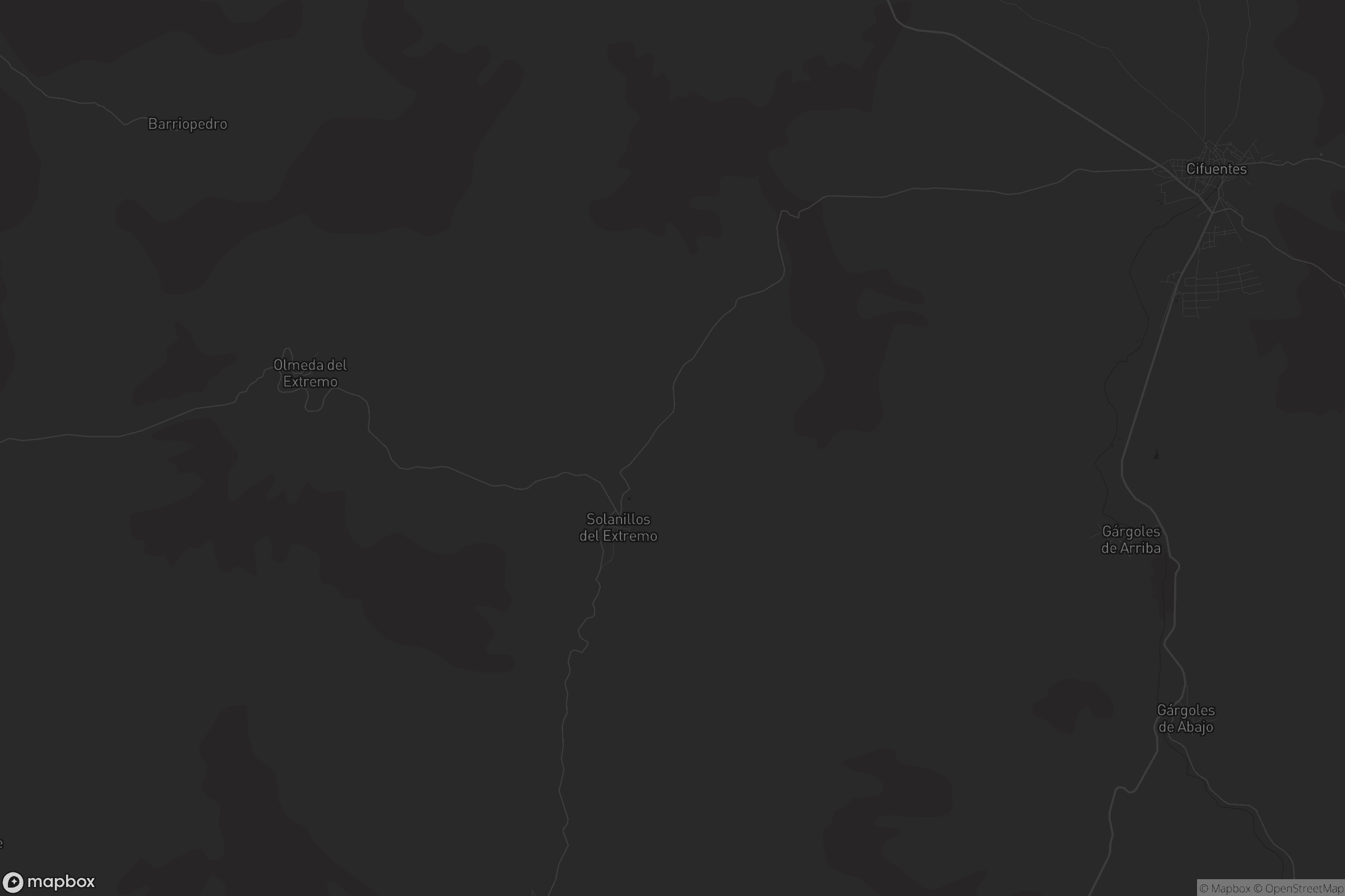 Mapa de Solanillos del Extremo