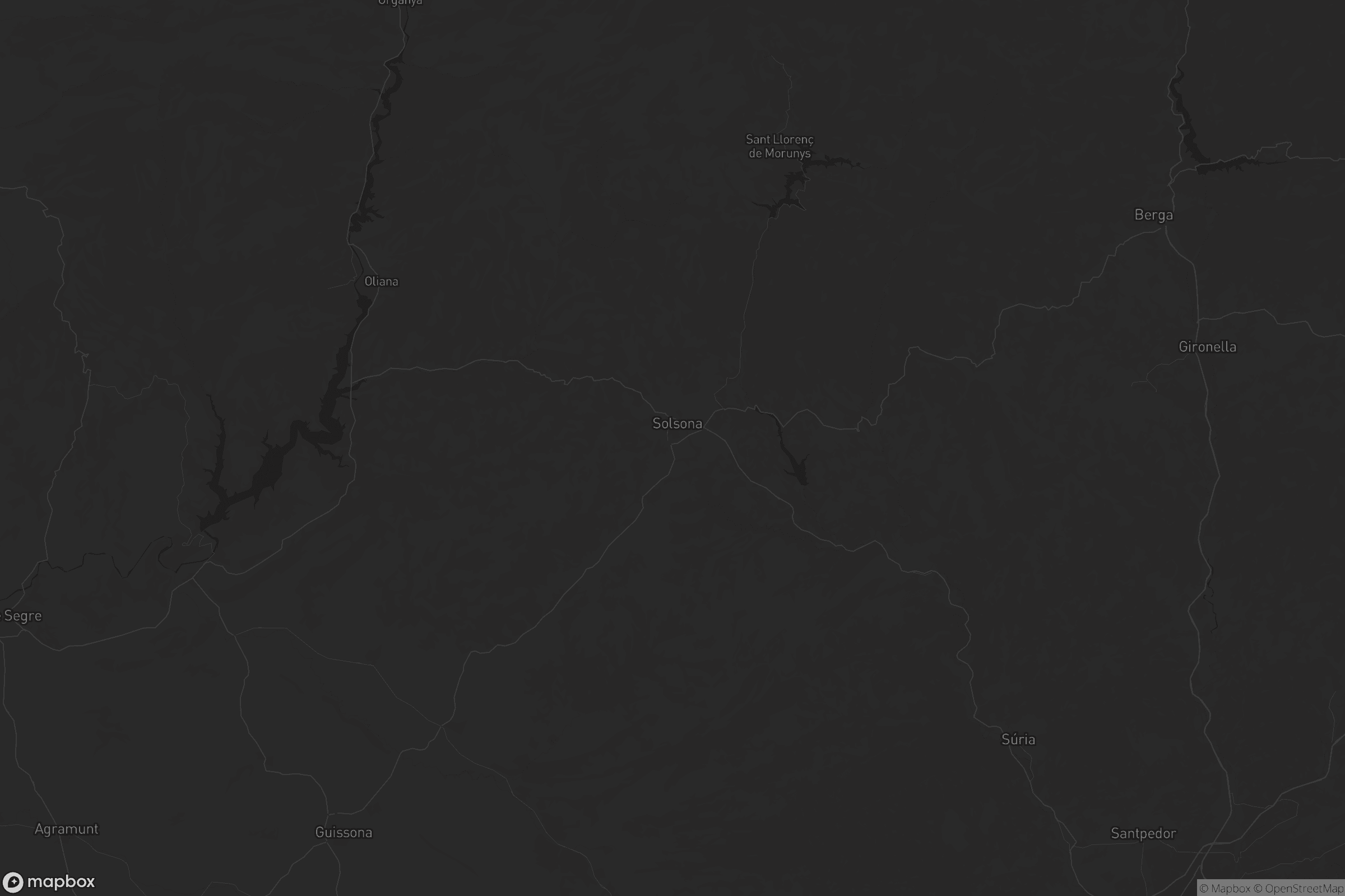 Mapa de Solsonès