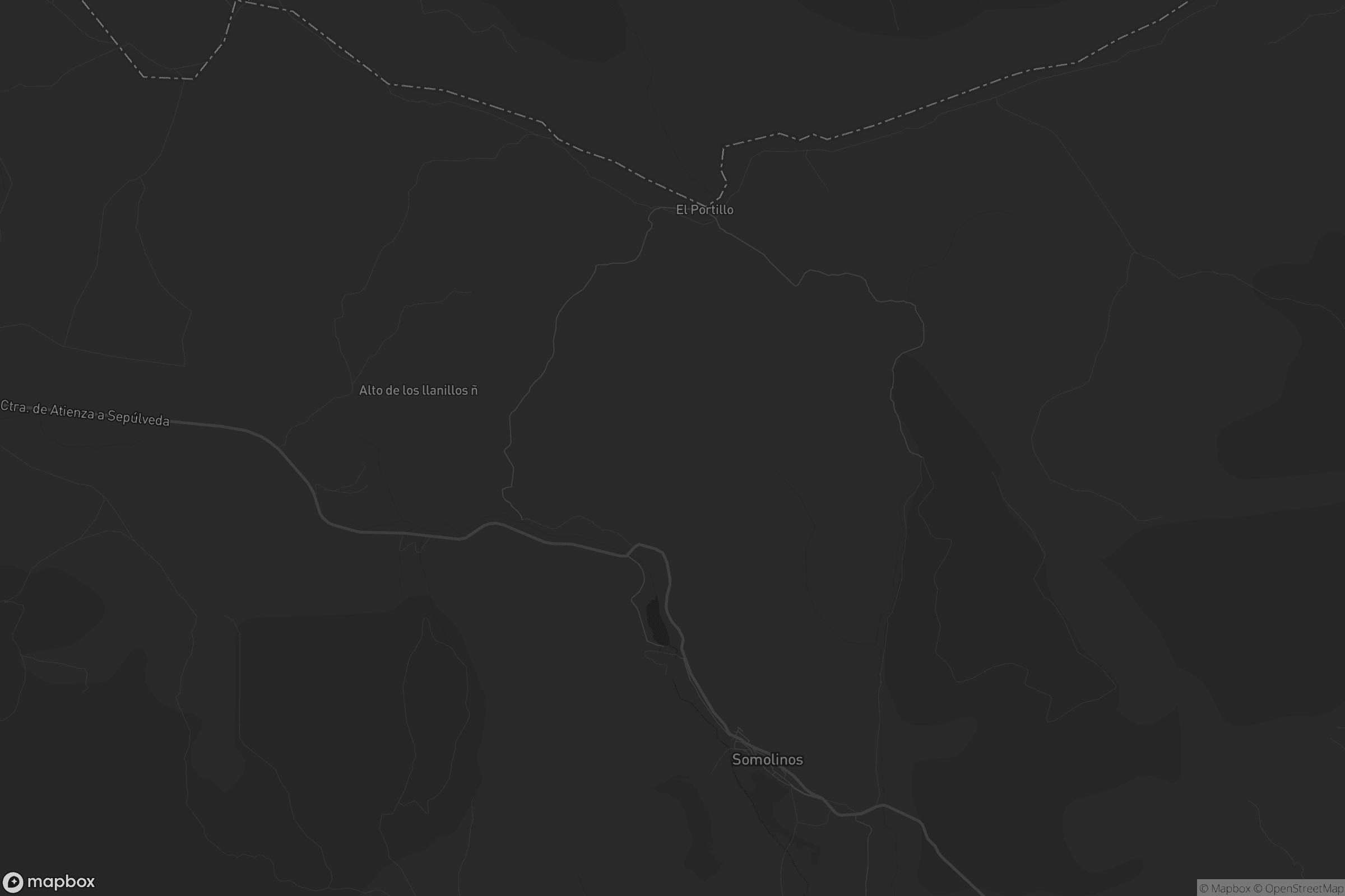 Mapa de Somolinos