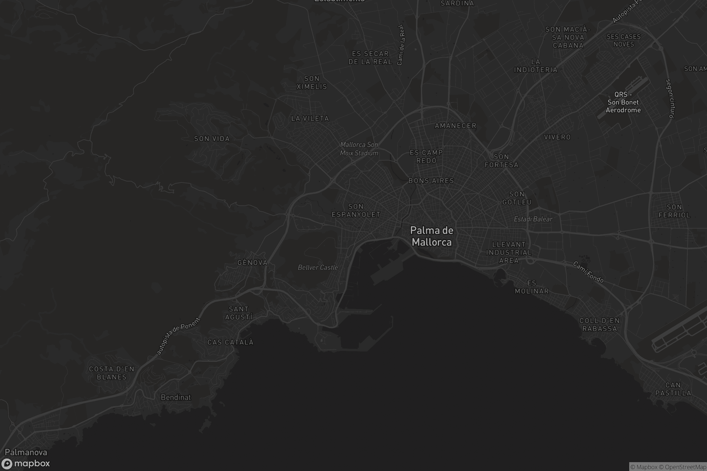 Mapa de Son Armadans