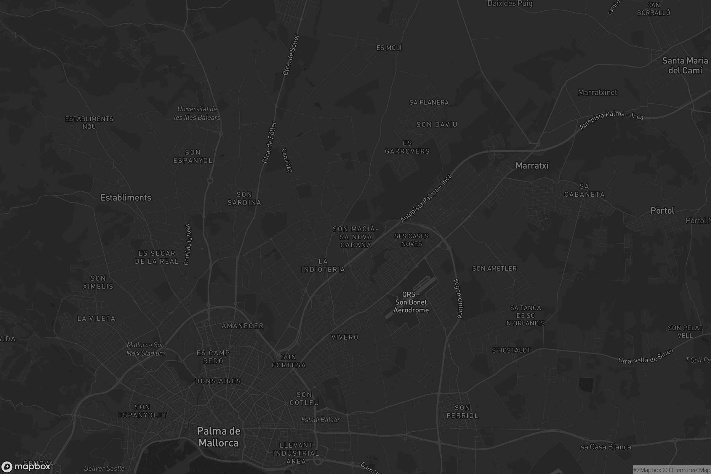 Mapa de Son Macià-sa Nova Cabana