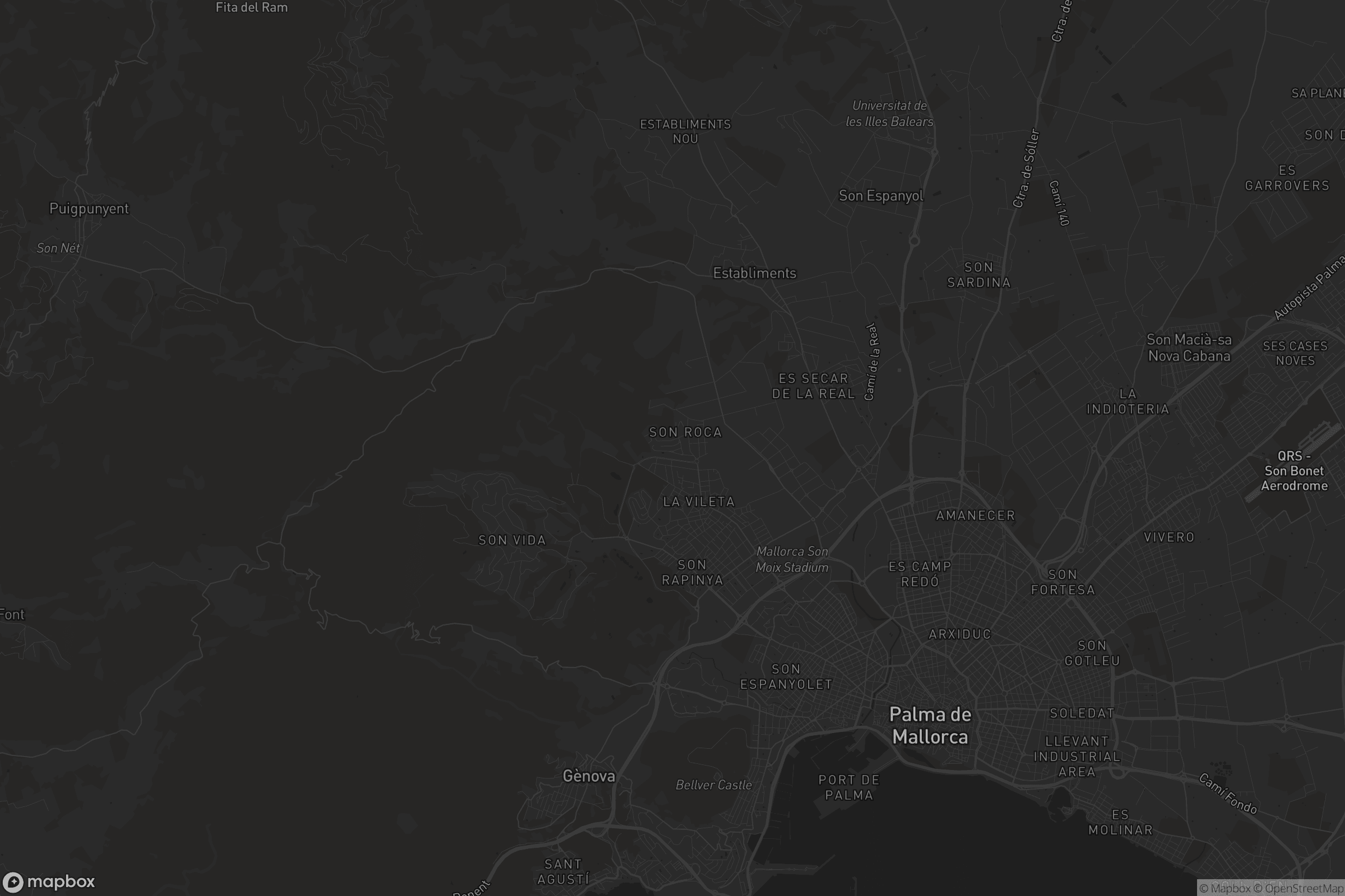 Mapa de Son Roqueta