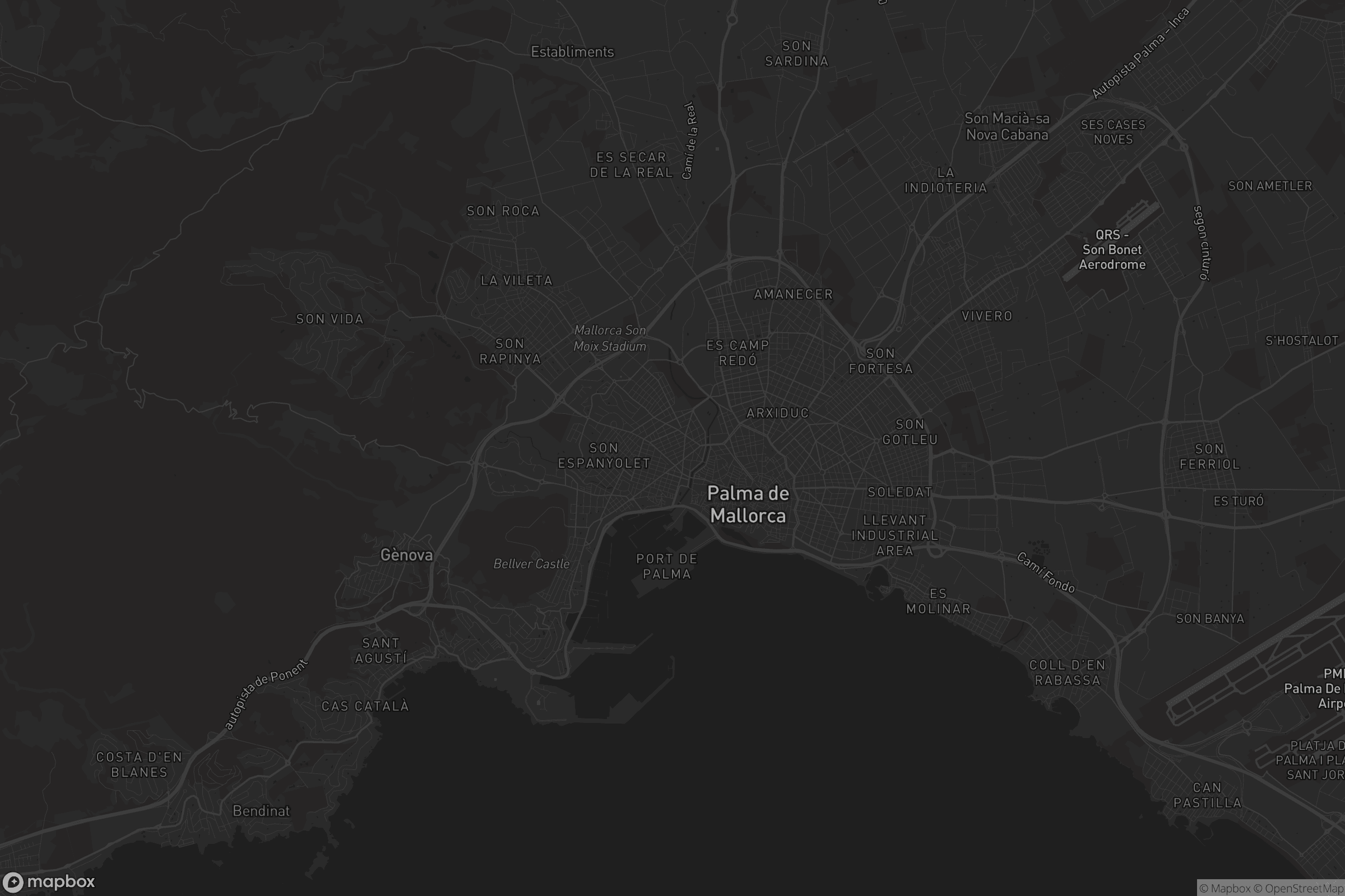 Mapa de Son Serralta