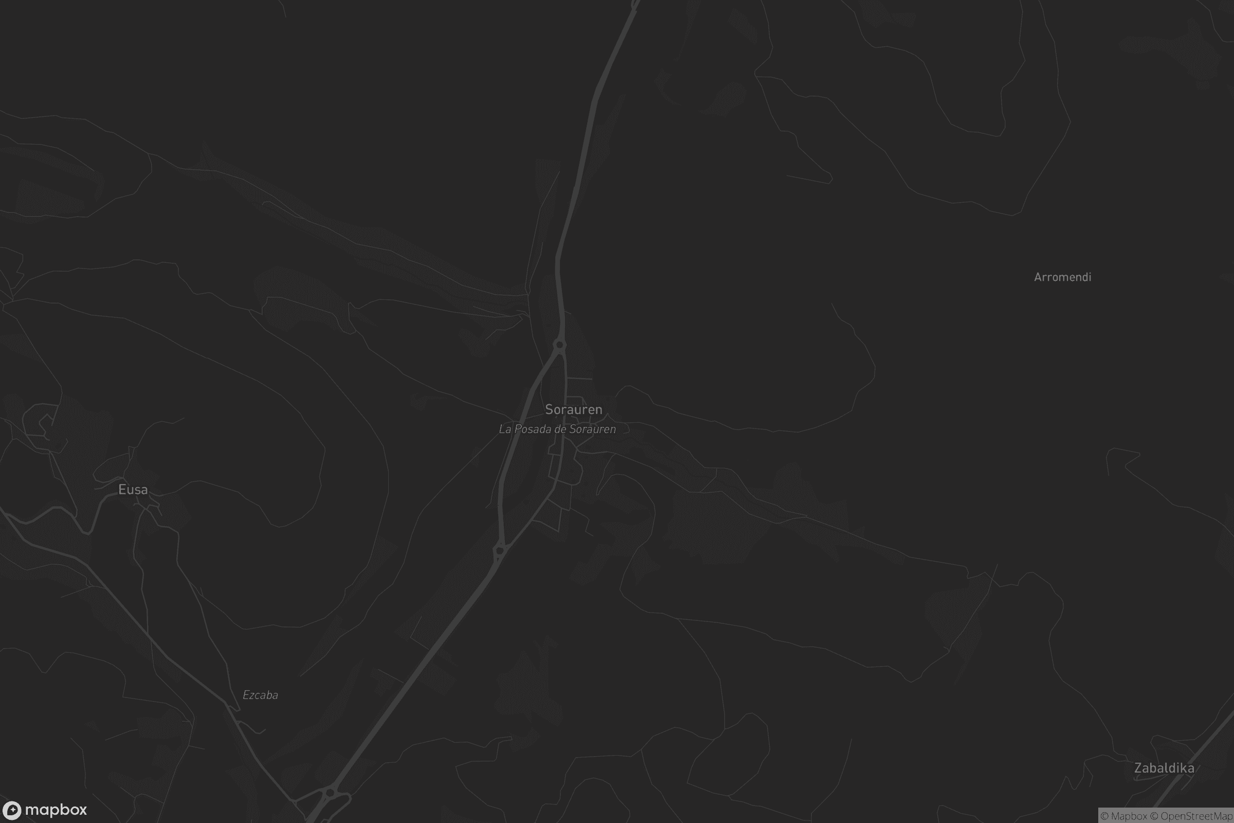 Mapa de Sorauren