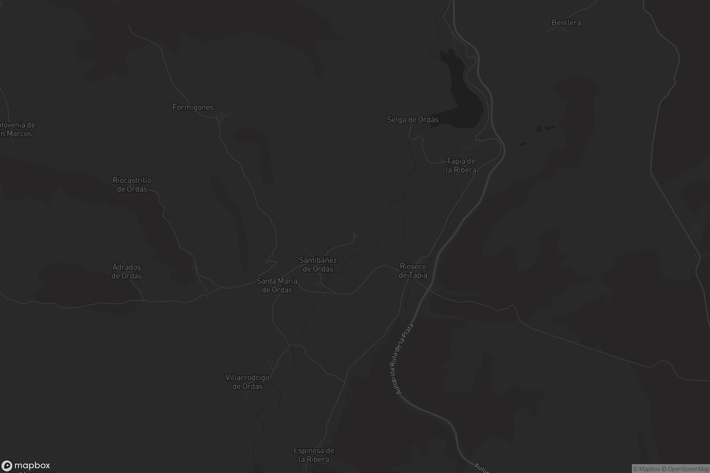 Mapa de Sorrios de Ordás