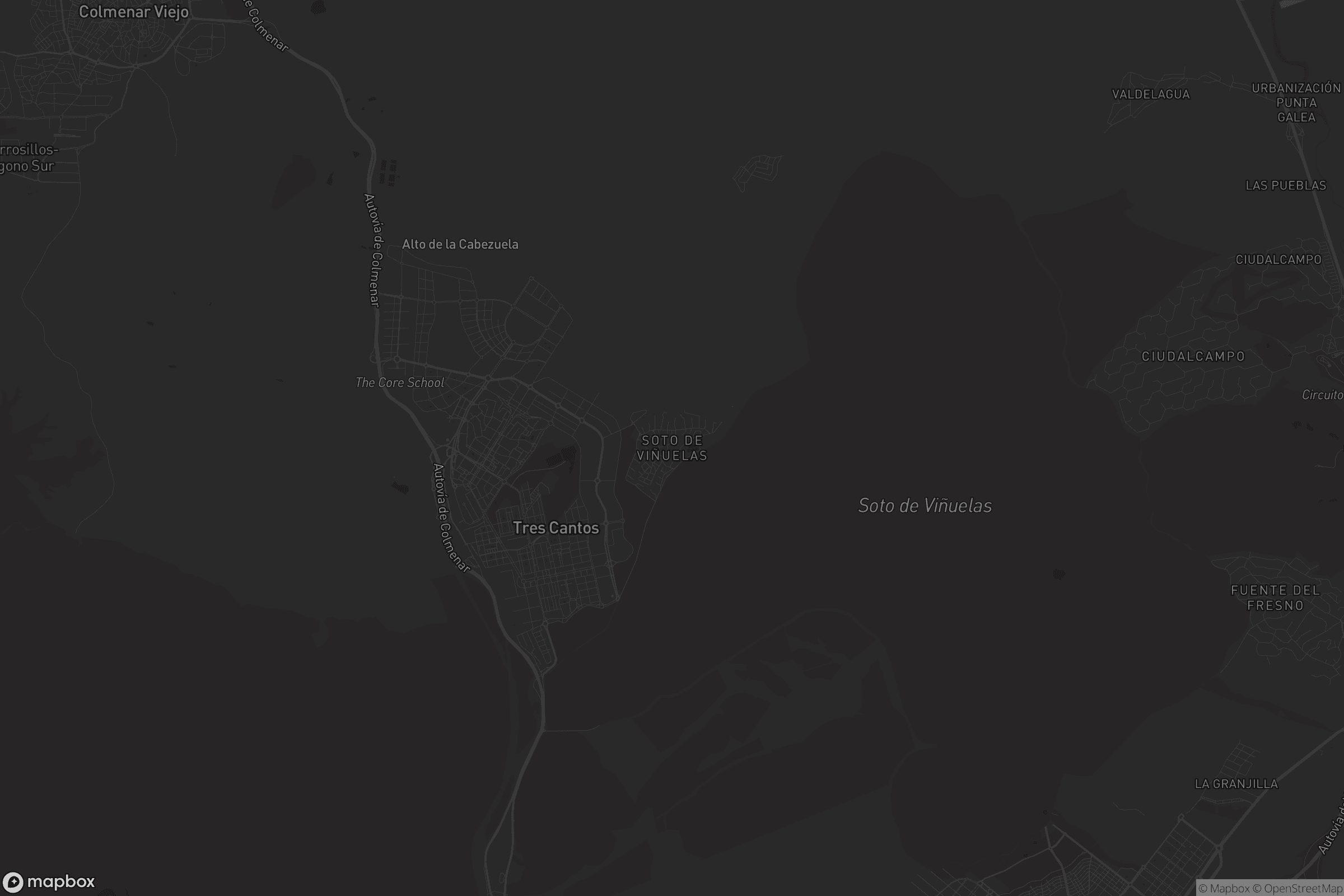 Mapa de Soto de Viñuelas