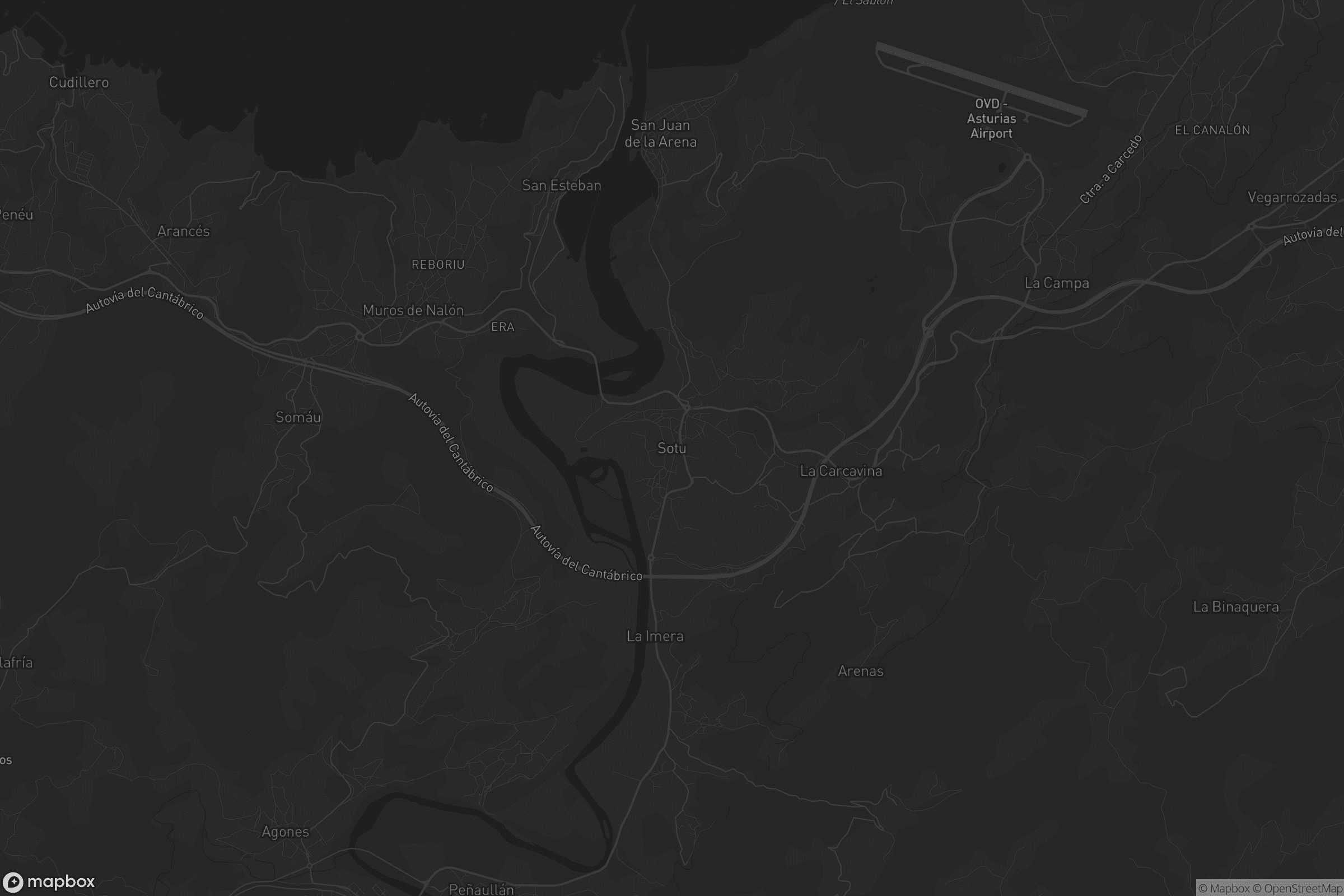 Mapa de Sotu'l Barcu