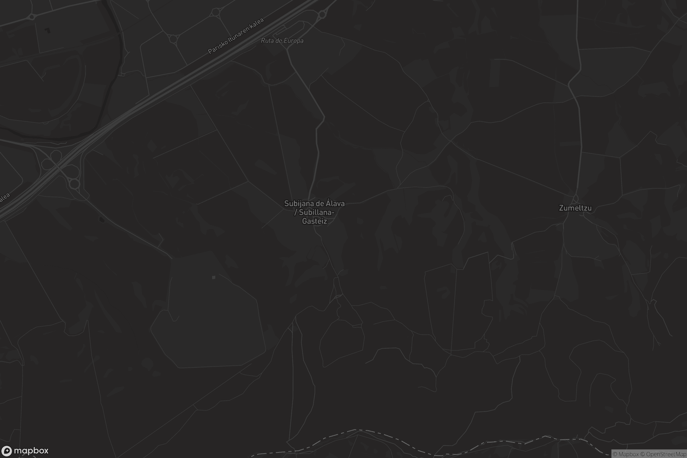 Mapa de Subijana de Álava / Subillana-Gasteiz