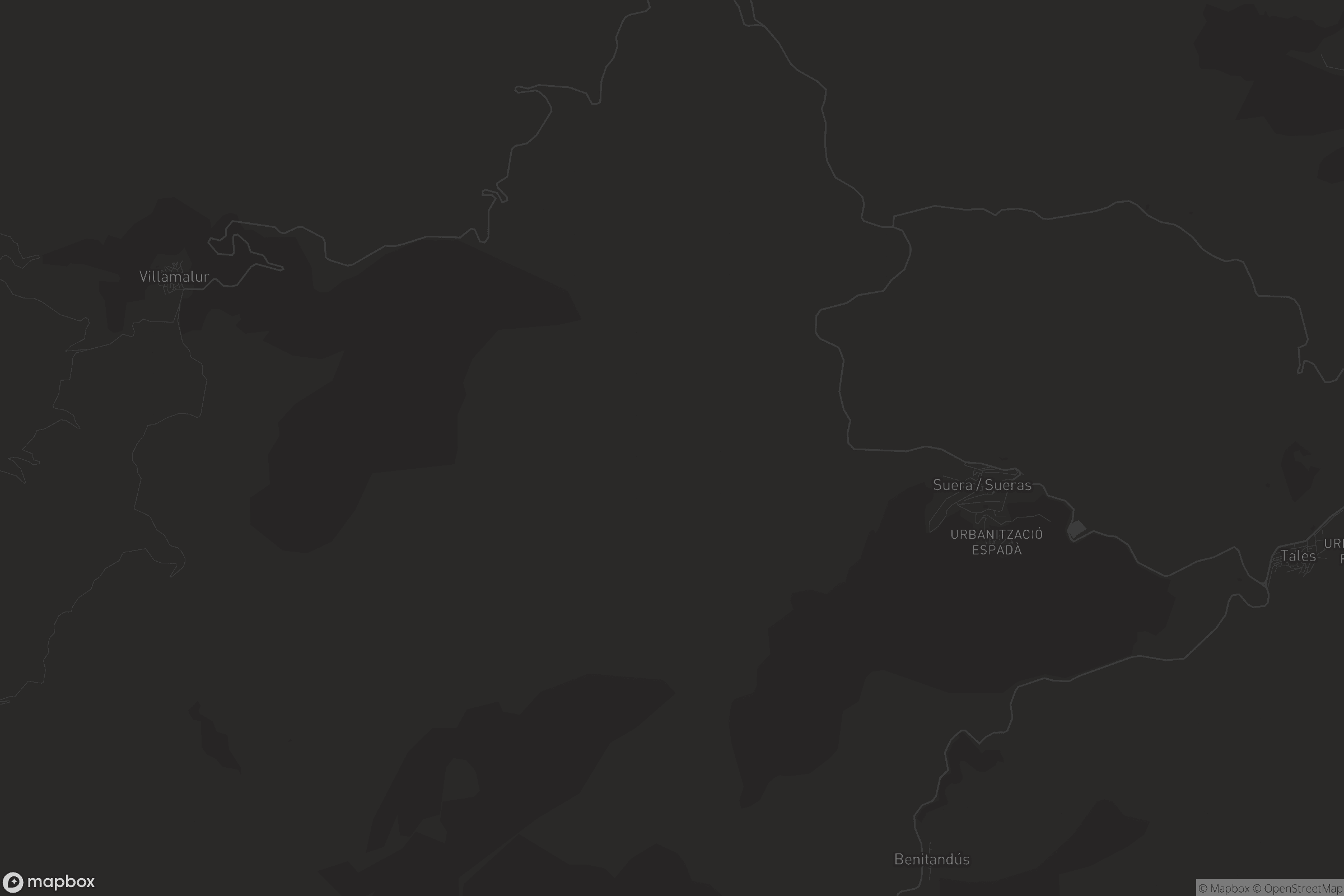 Mapa de Suera / Sueras
