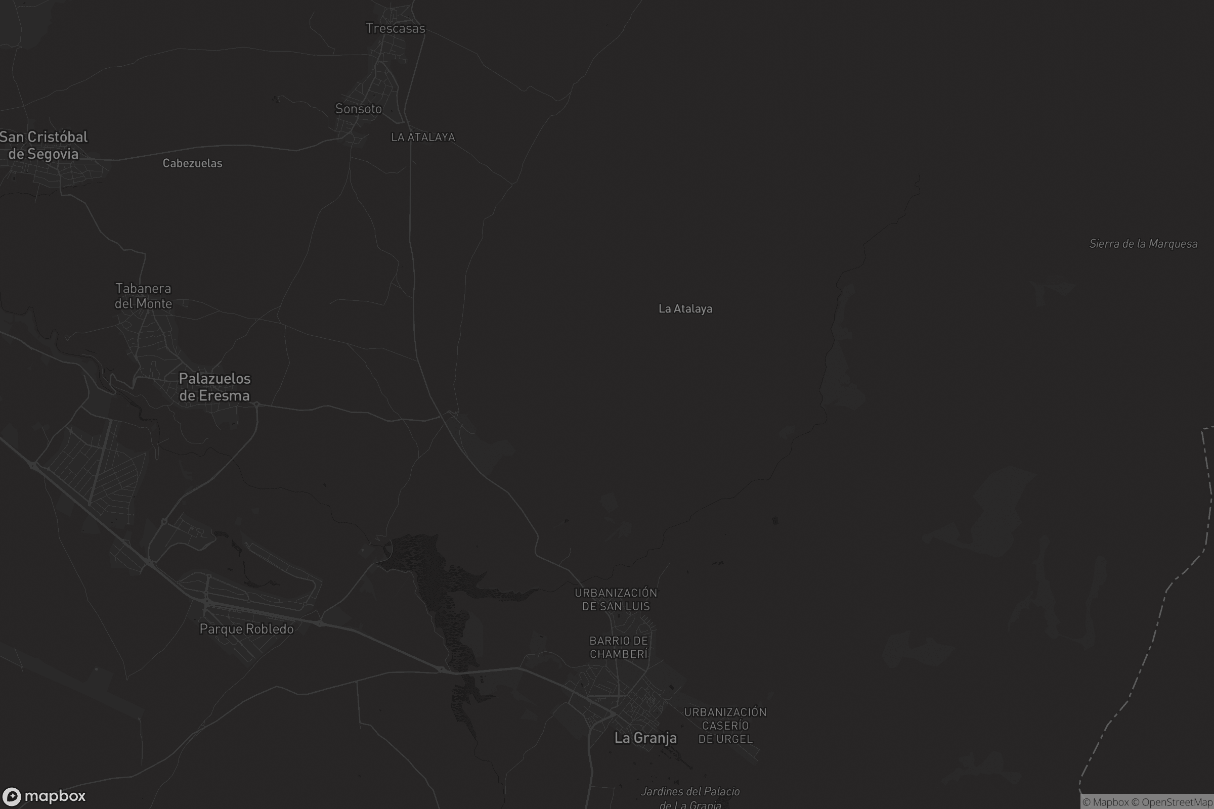Mapa de Tabanera del Monte