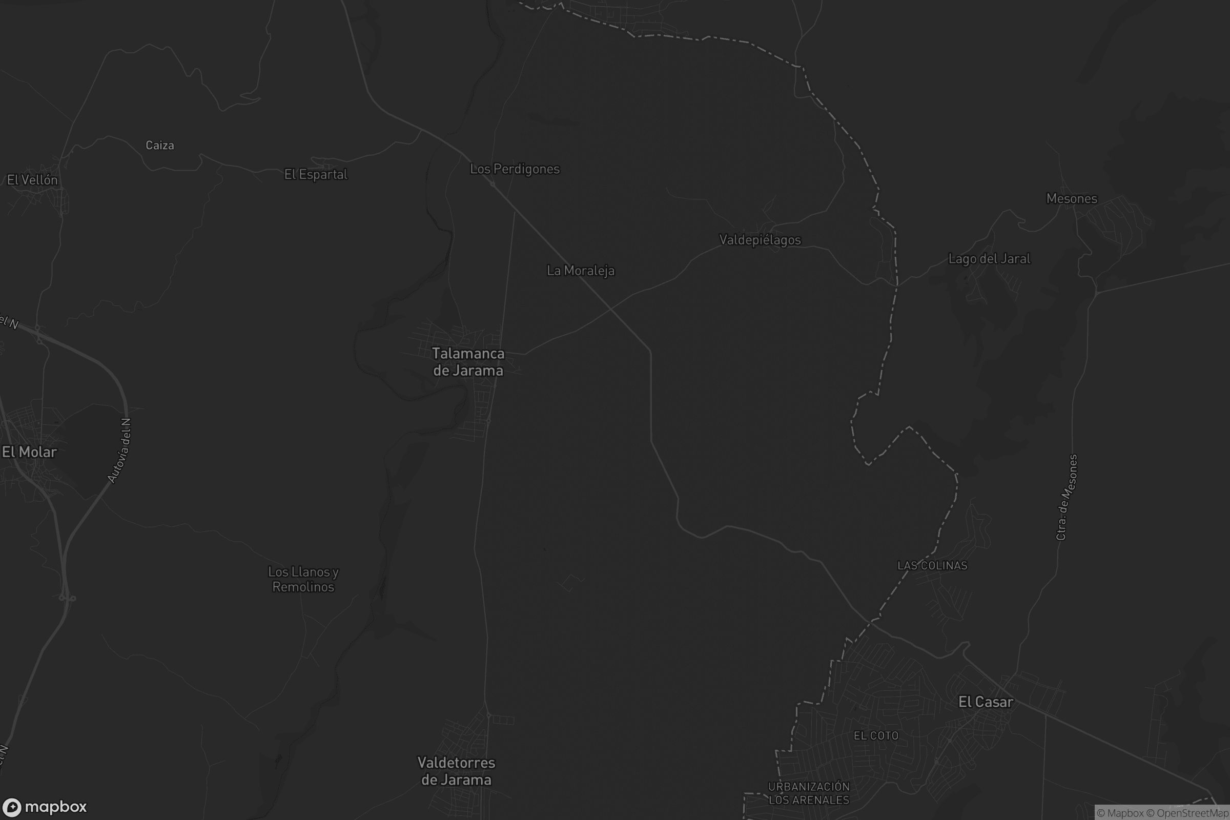 Mapa de Talamanca de Jarama