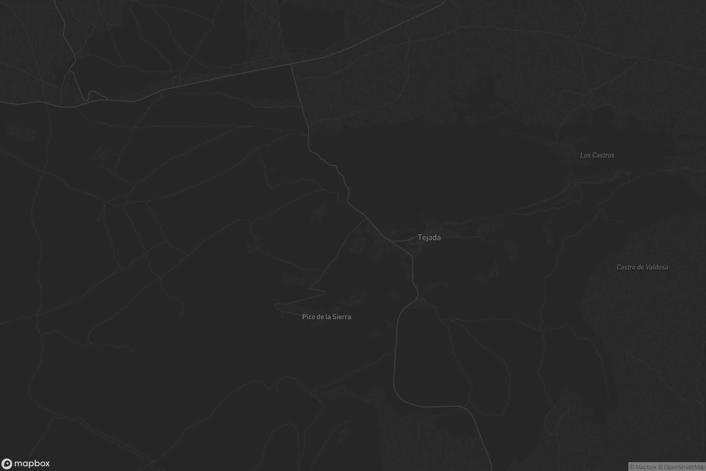 Mapa de Tejada