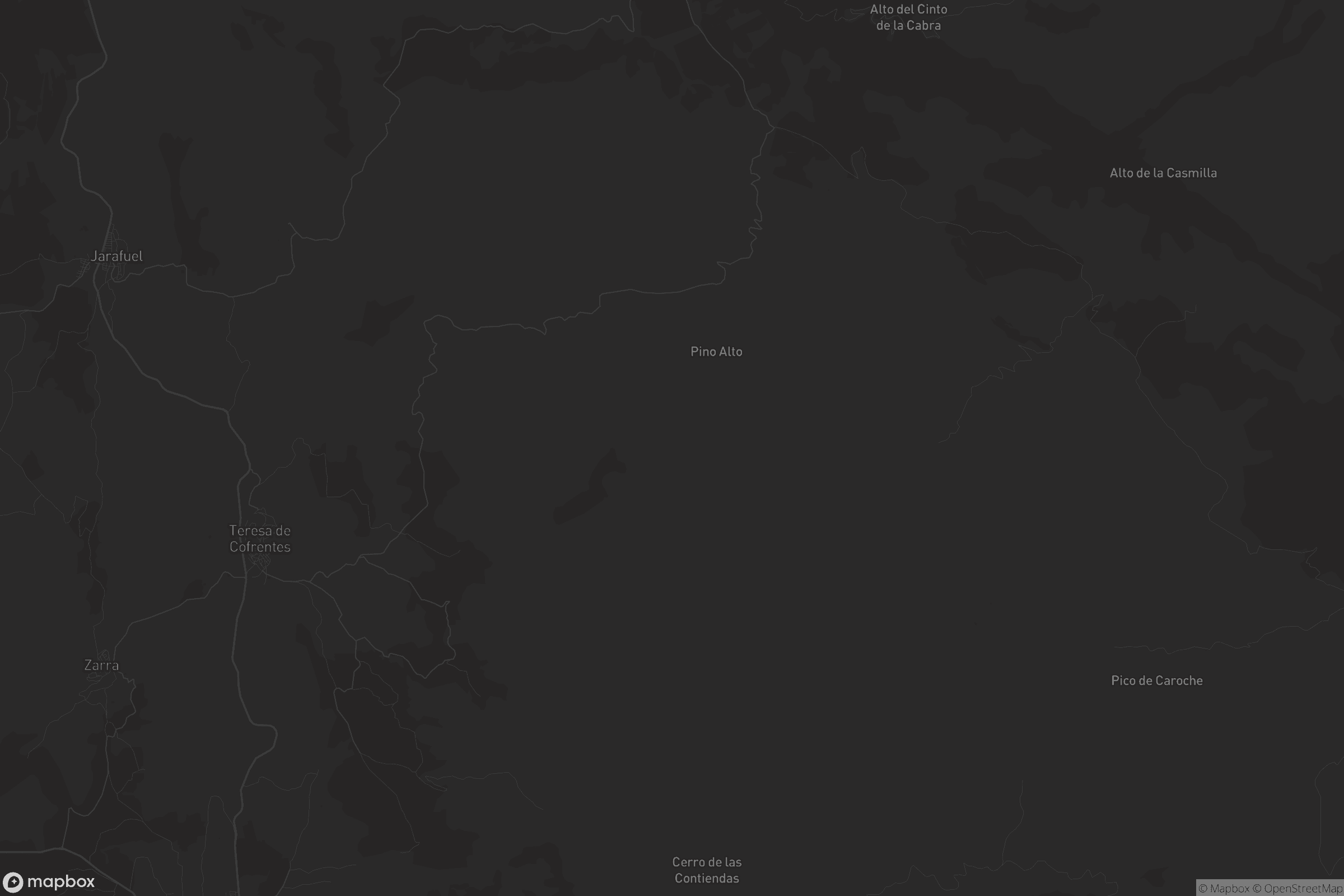 Mapa de Teresa de Cofrentes