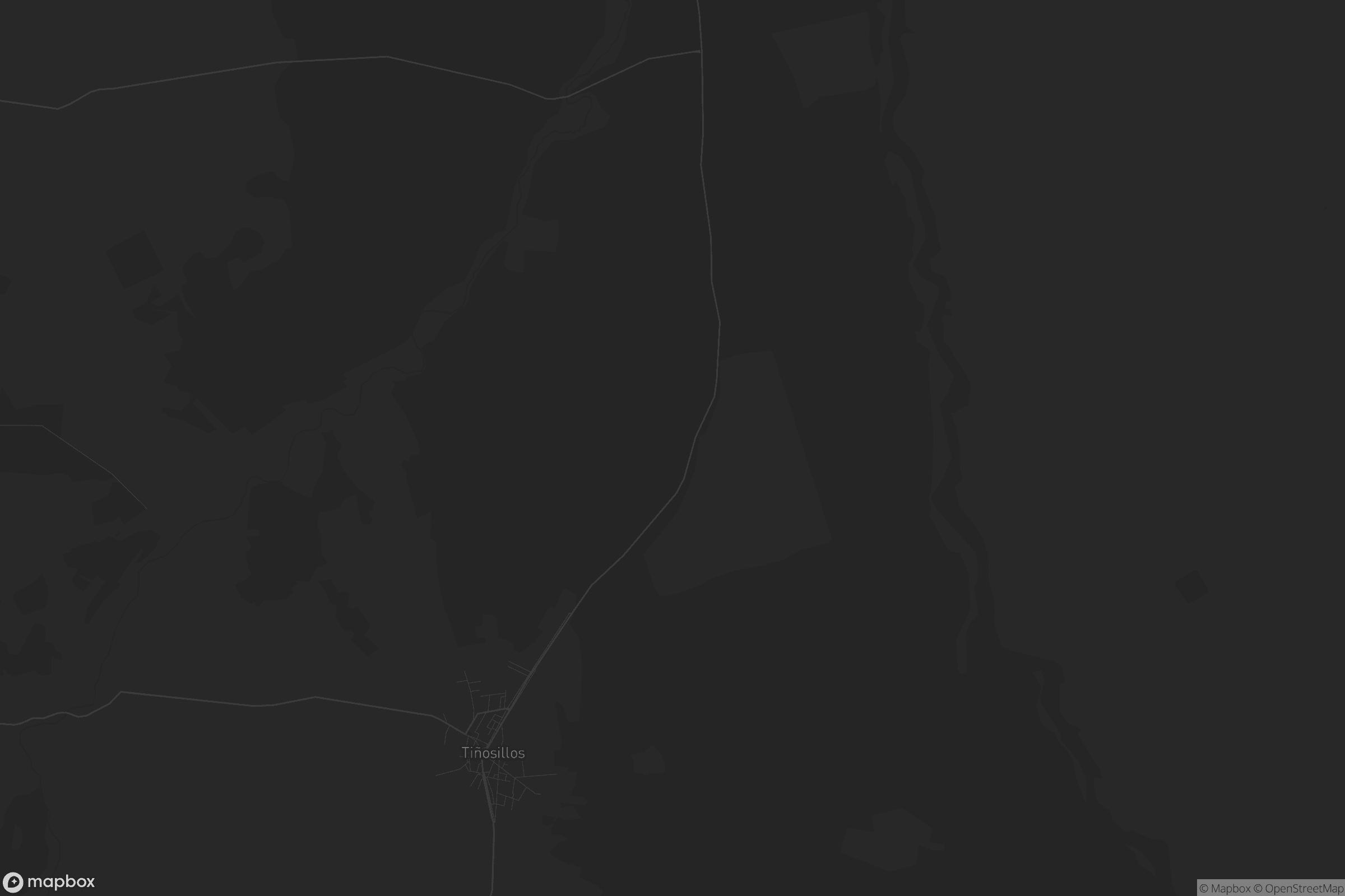 Mapa de Tiñosillos