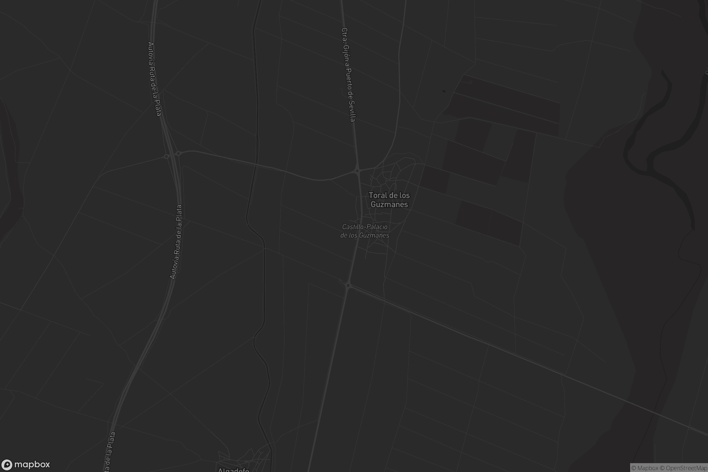 Mapa de Toral de los Guzmanes