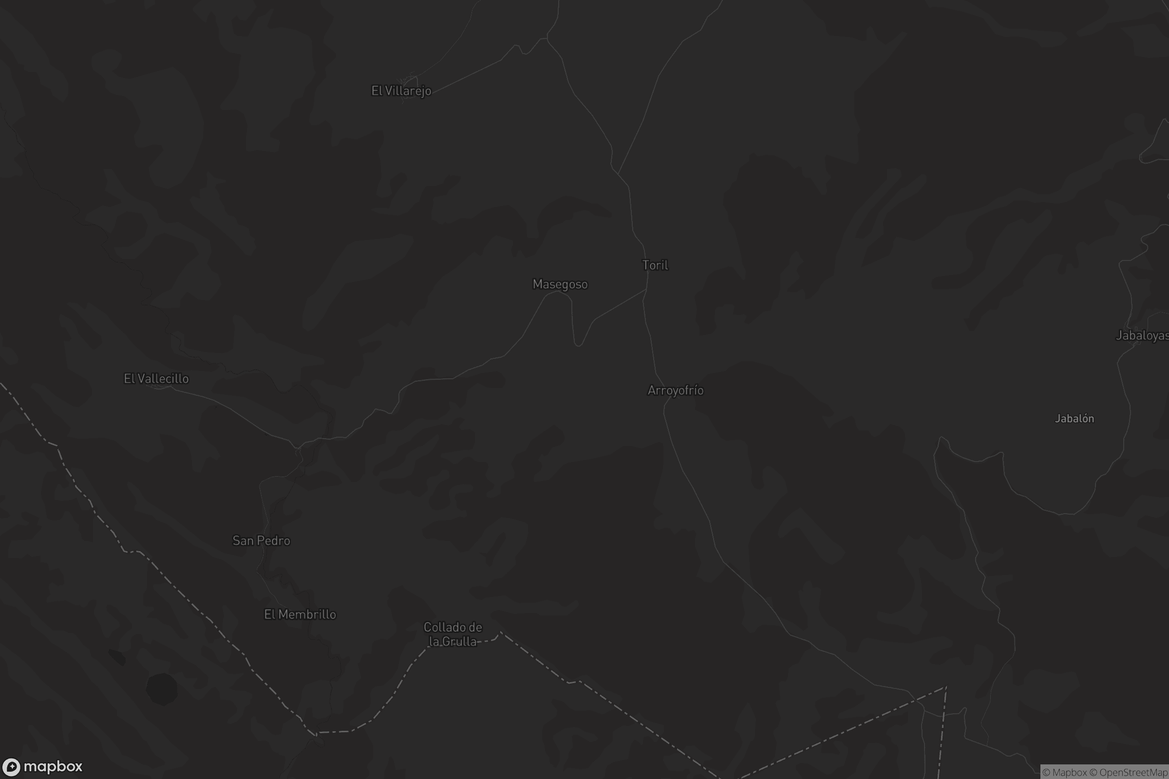 Mapa de Toril y Masegoso