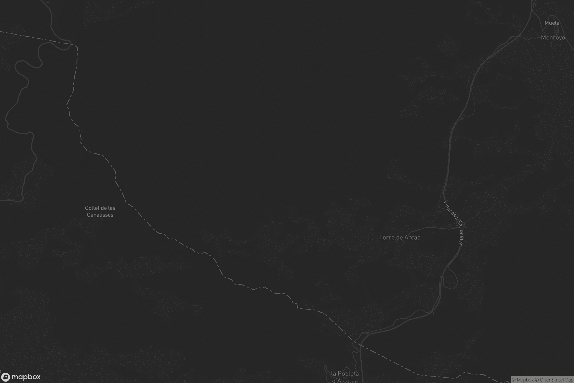 Mapa de Torre de Arcas / Torredarques