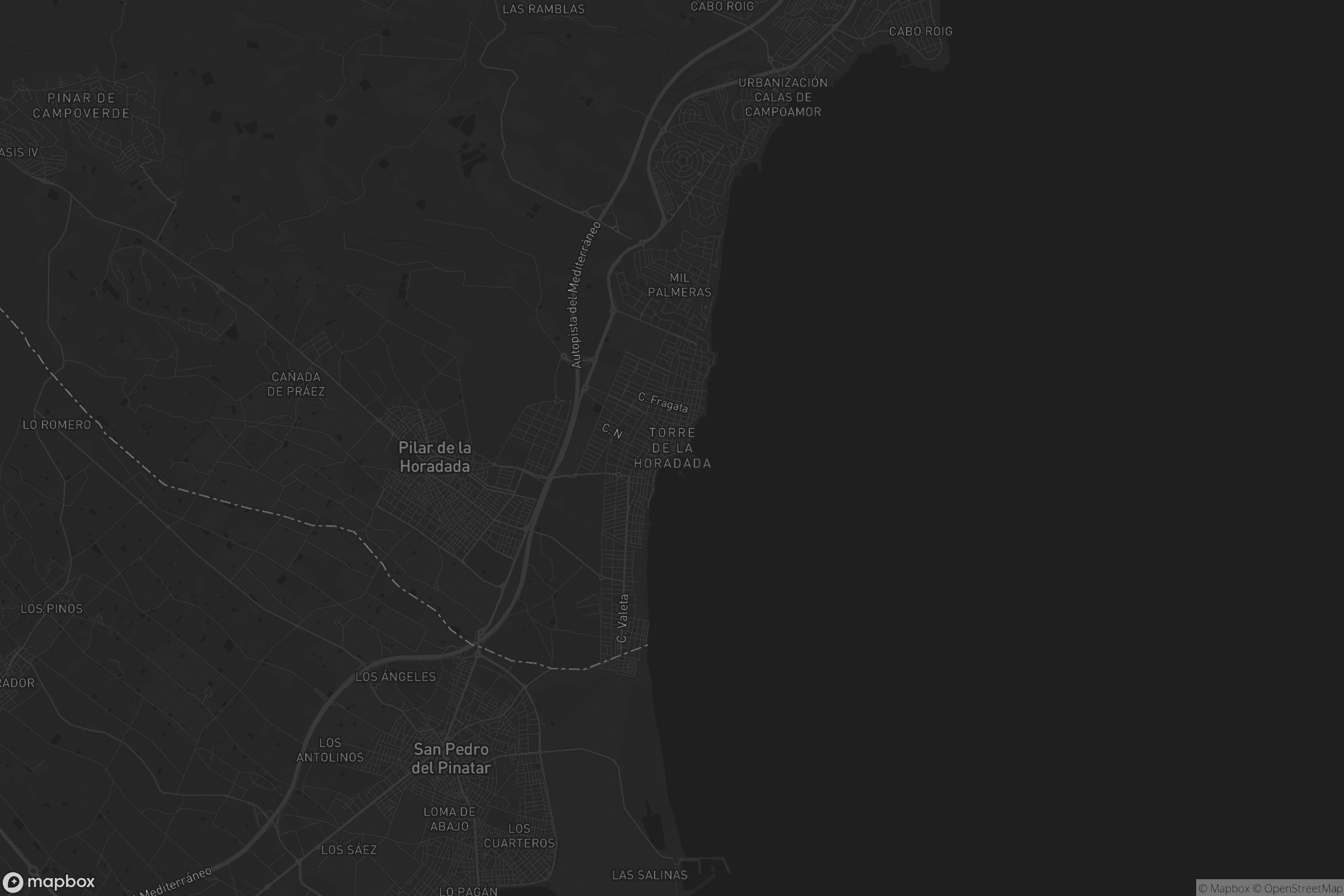 Mapa de Torre de la Horadada