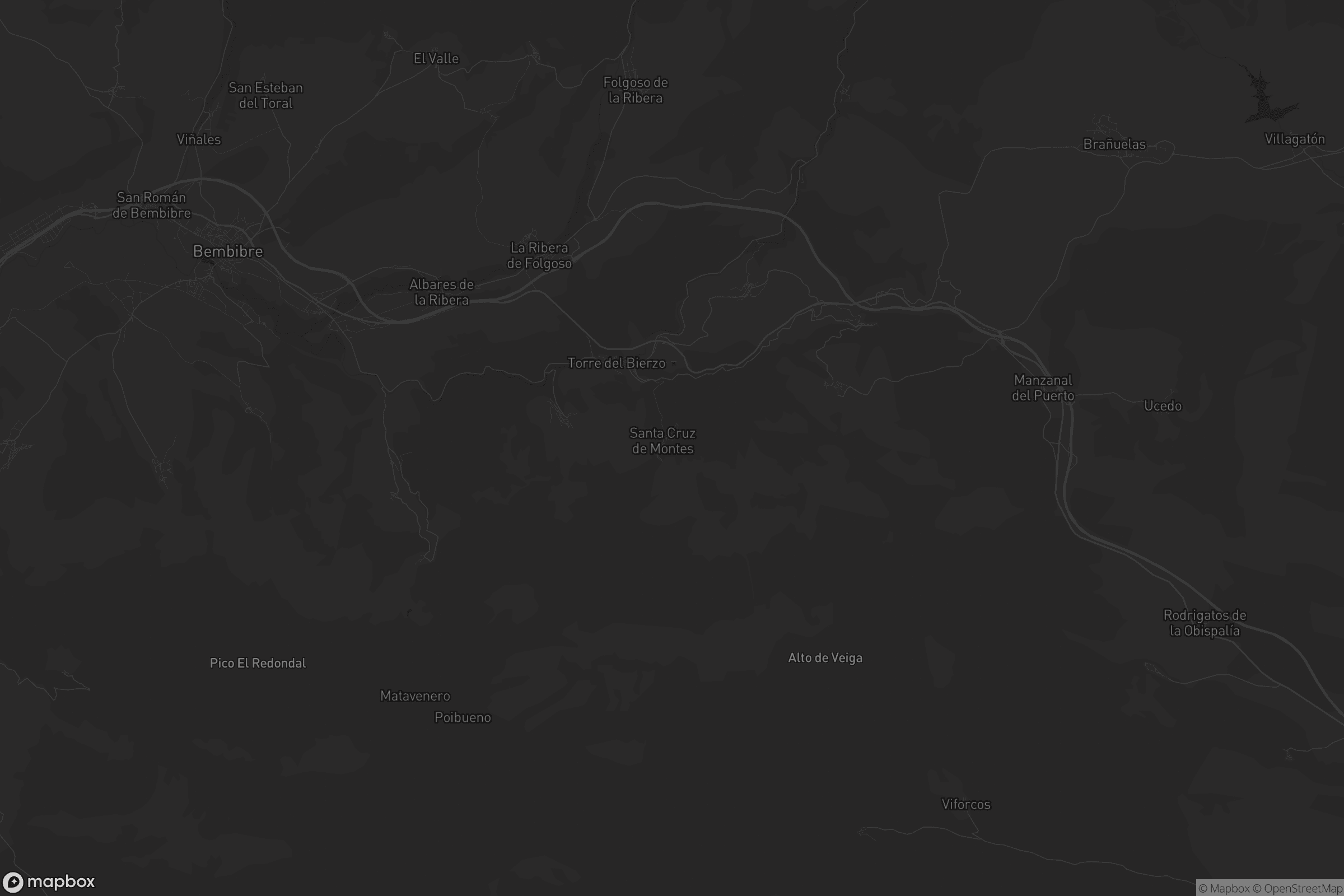 Mapa de Torre del Bierzo