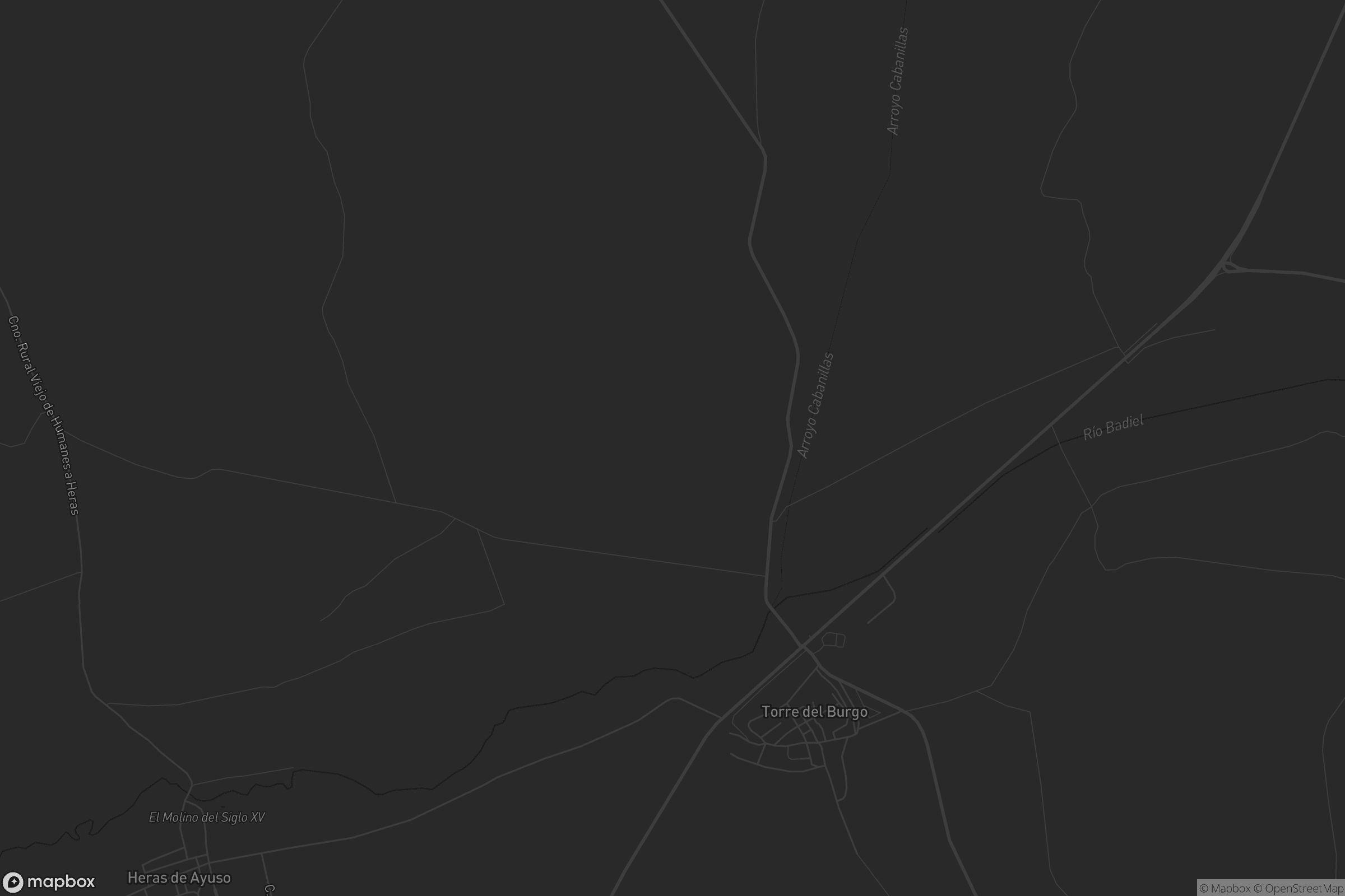 Mapa de Torre del Burgo