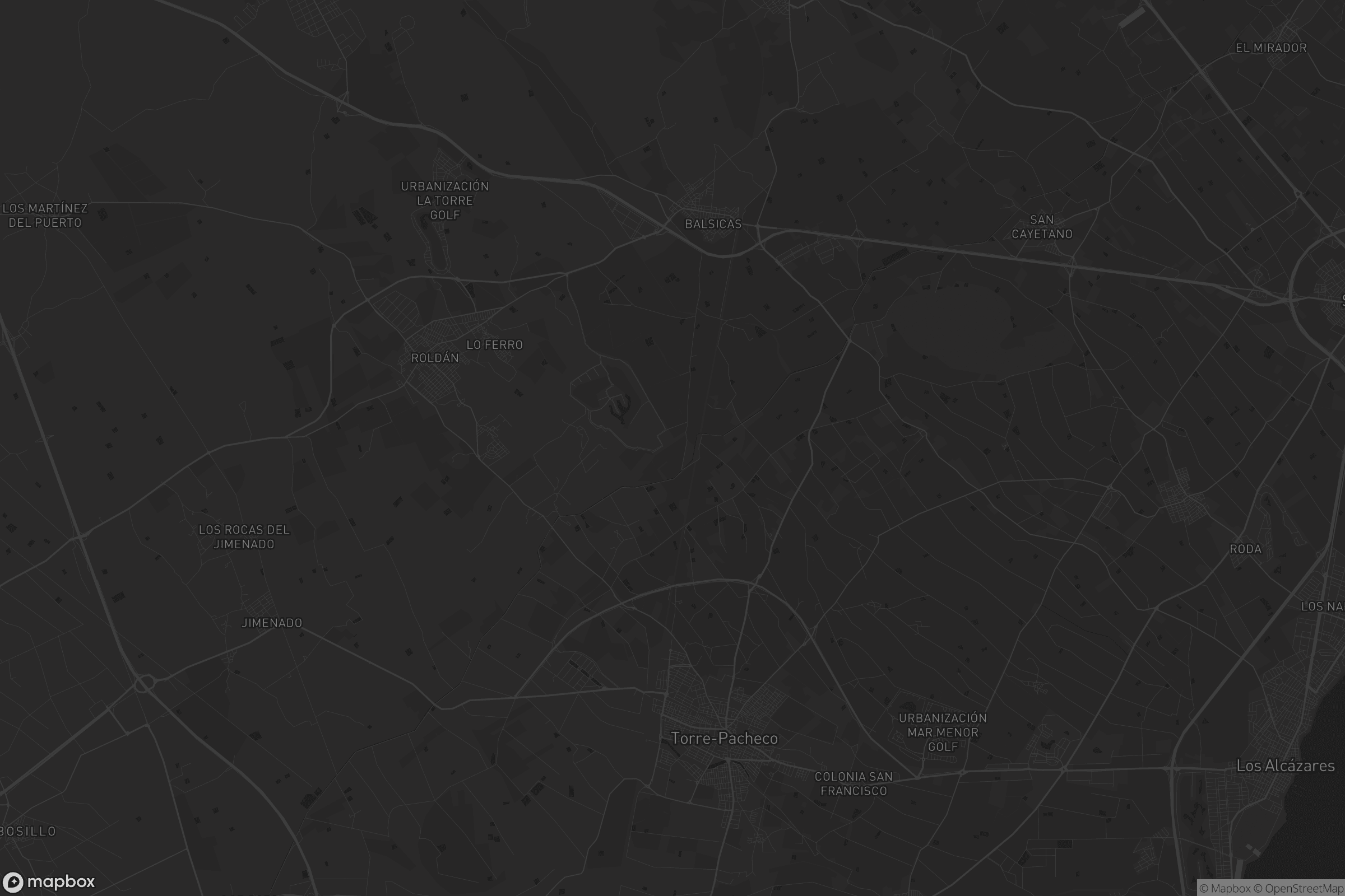 Mapa de Torre Pacheco