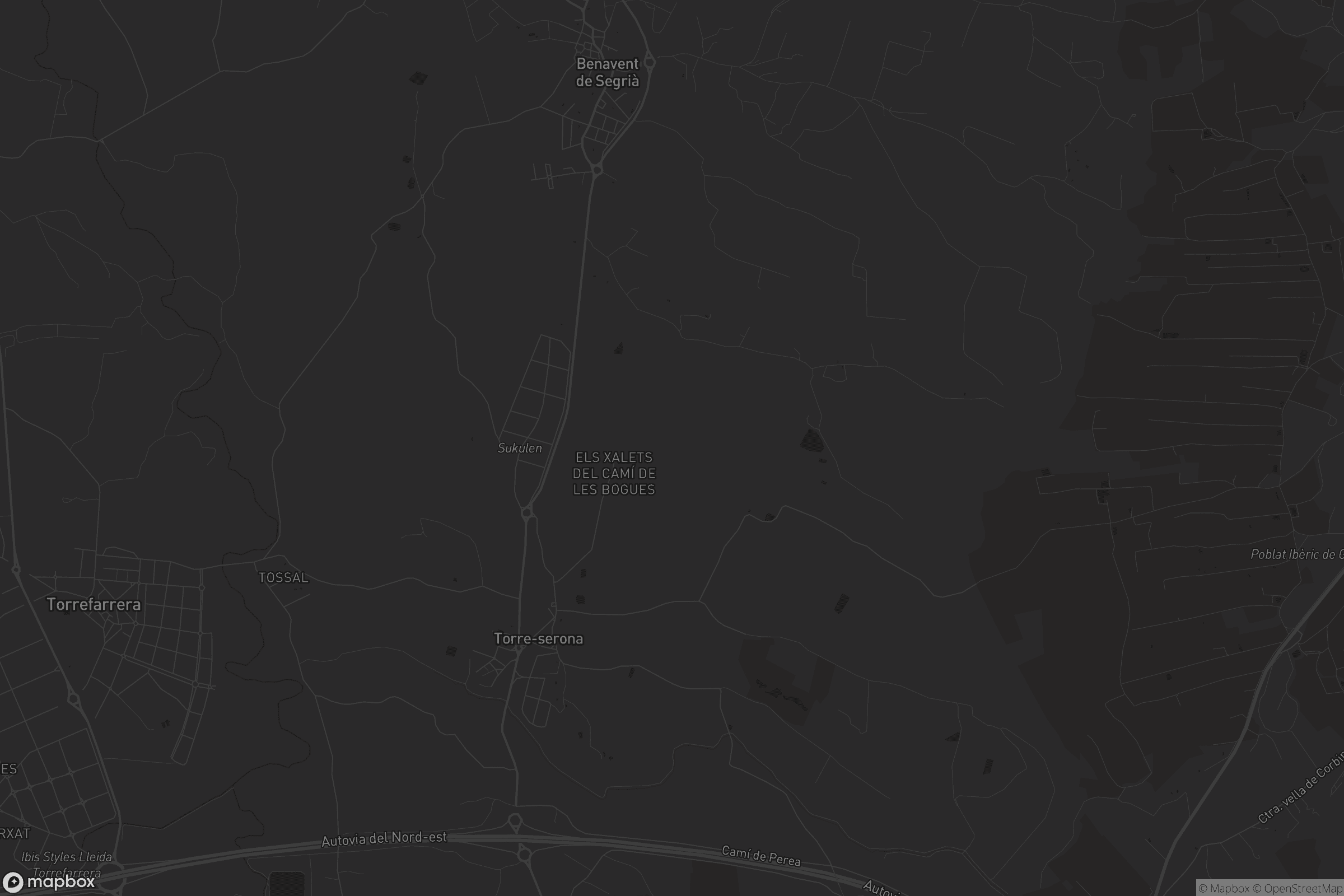 Mapa de Torre-serona