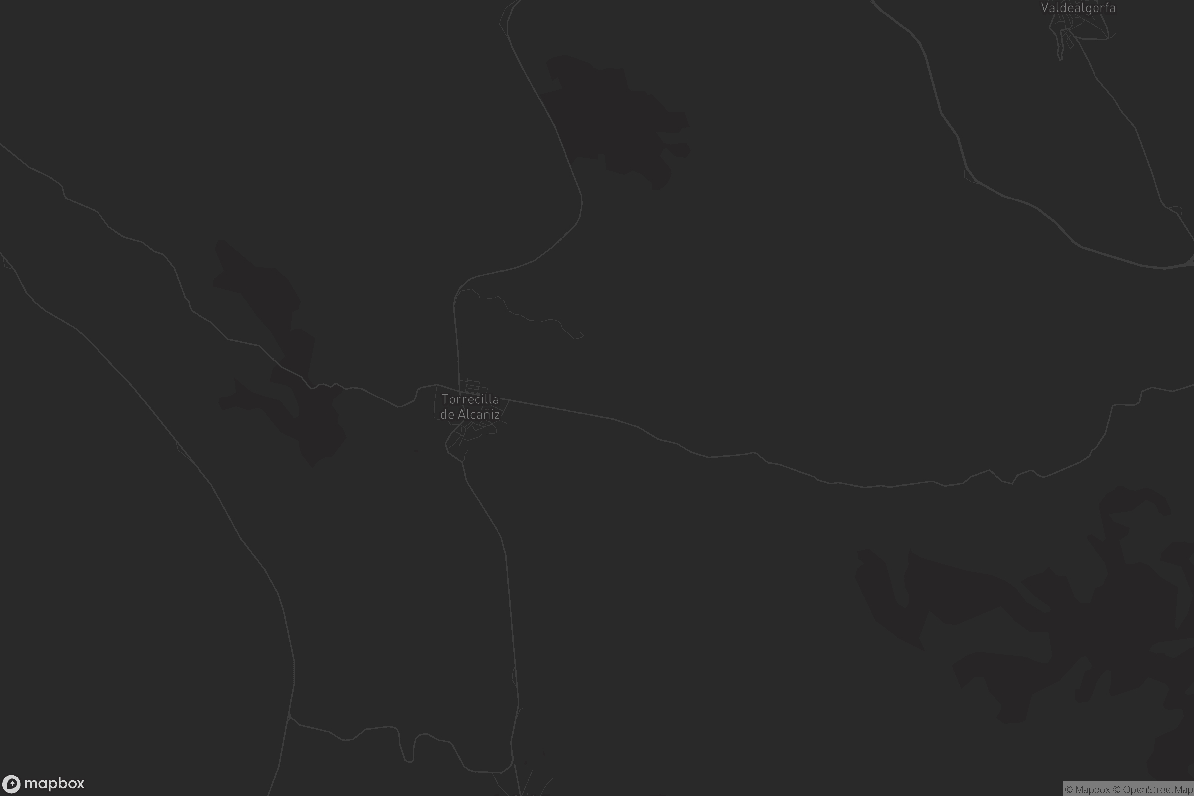 Mapa de Torrecilla de Alcañiz