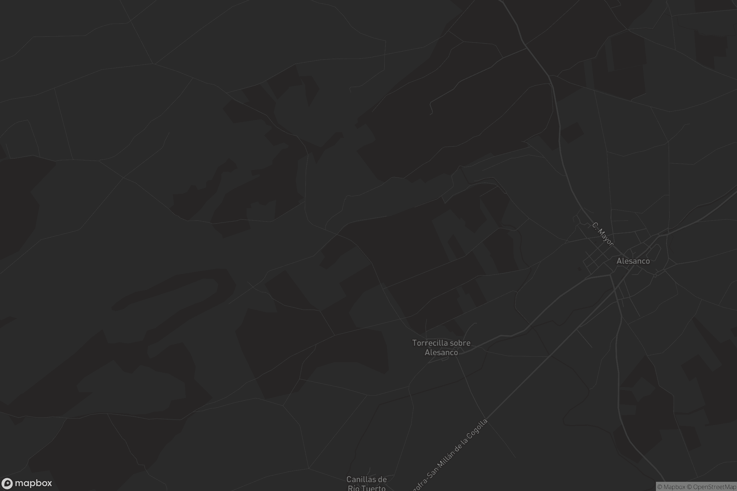 Mapa de Torrecilla sobre Alesanco