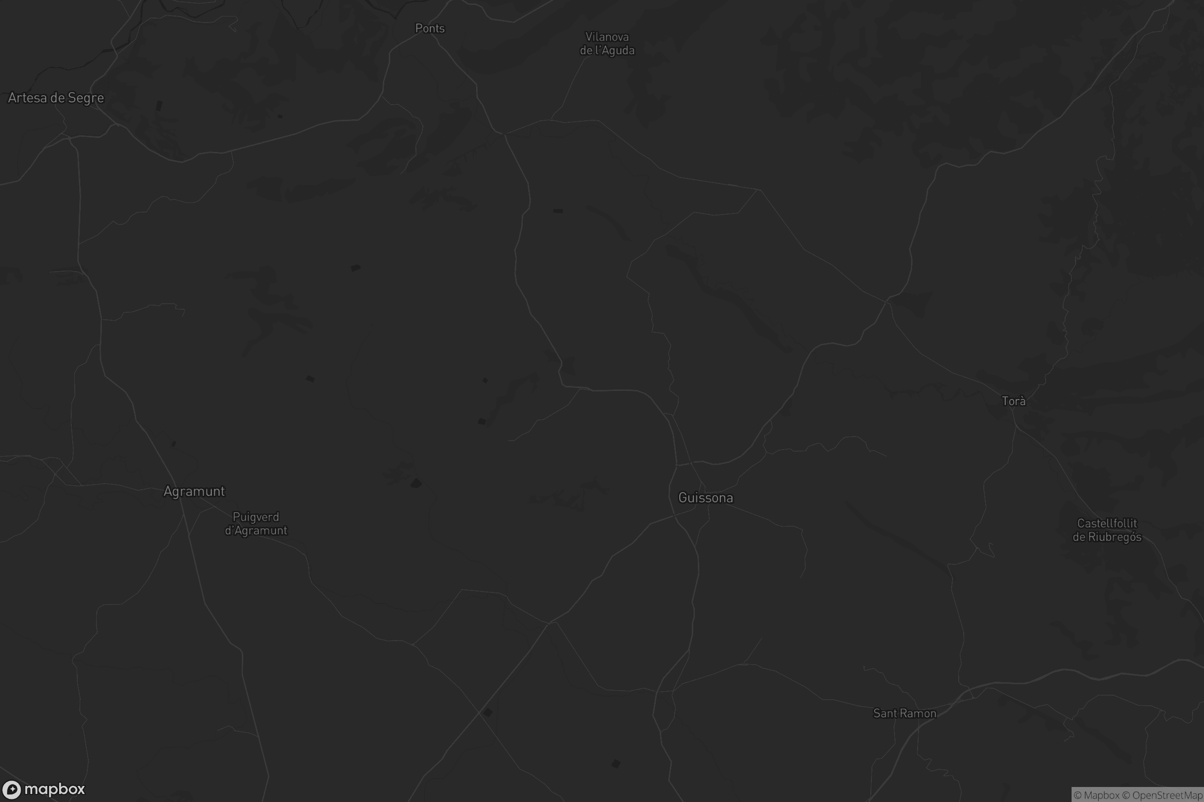 Mapa de Torrefeta i Florejacs