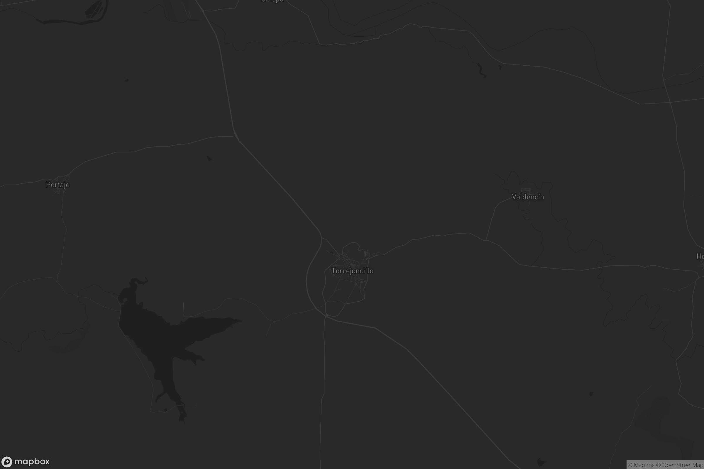 Mapa de Torrejoncillo