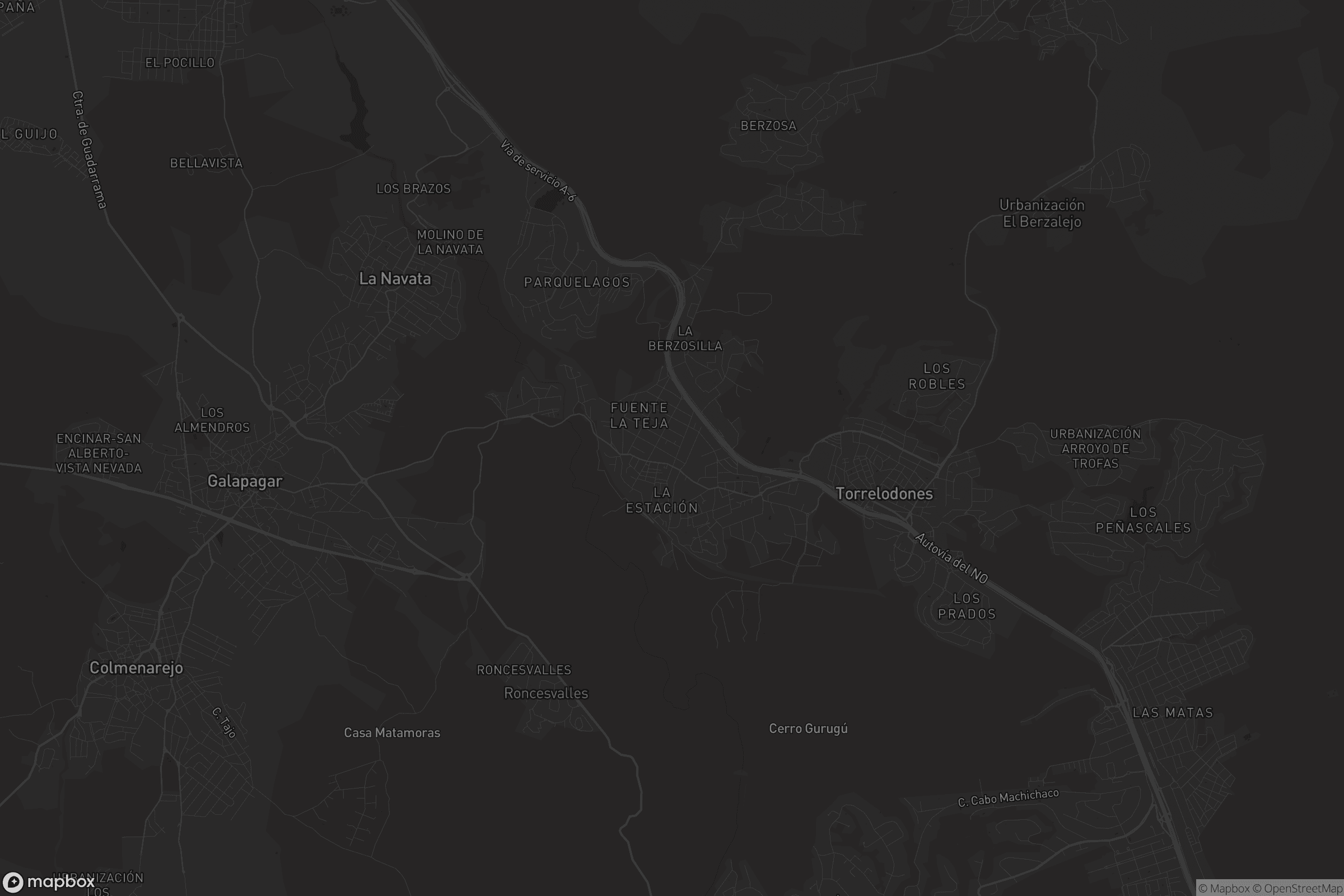 Mapa de Torrelodones Colonia