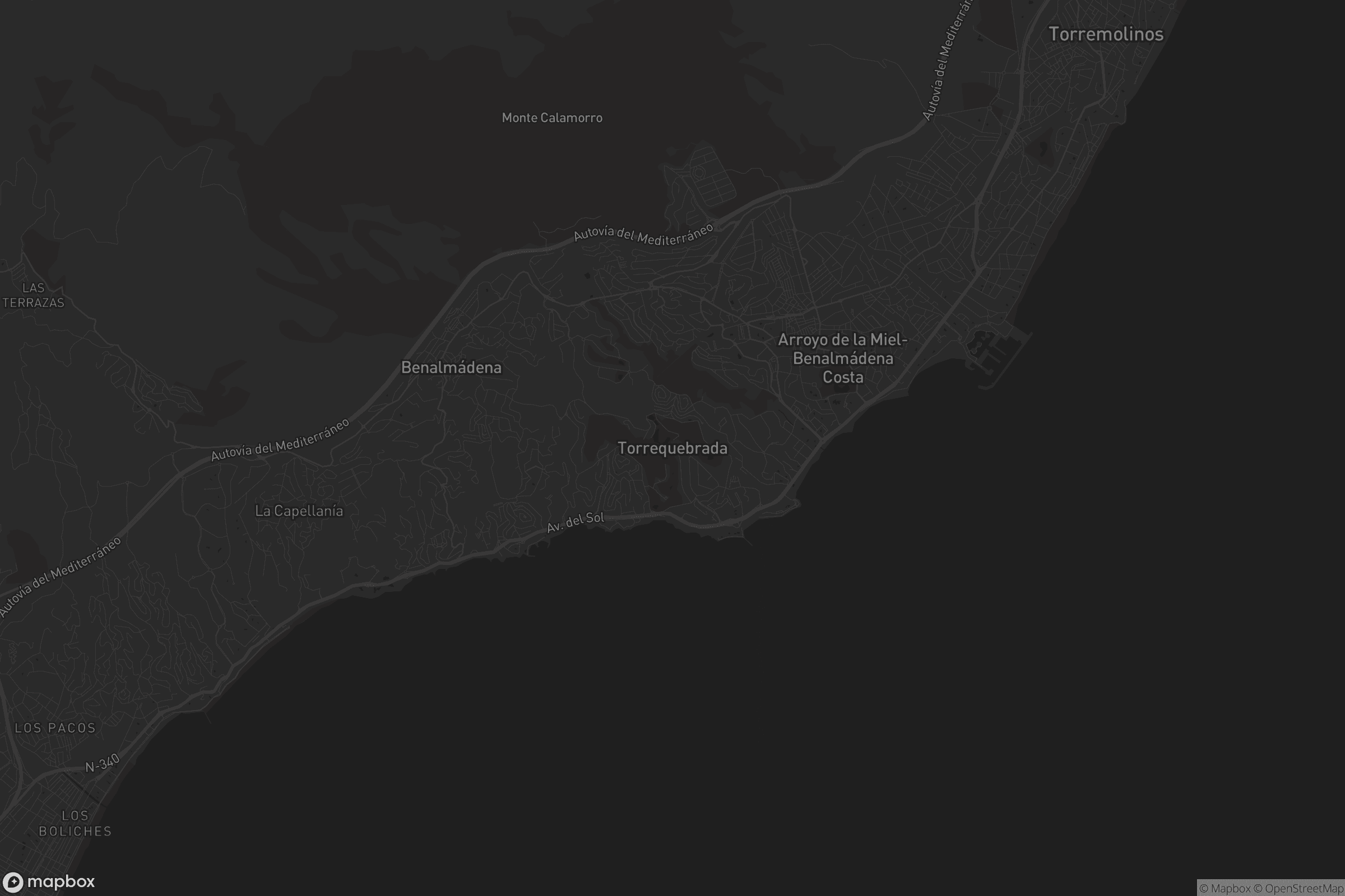Mapa de Torrequebrada