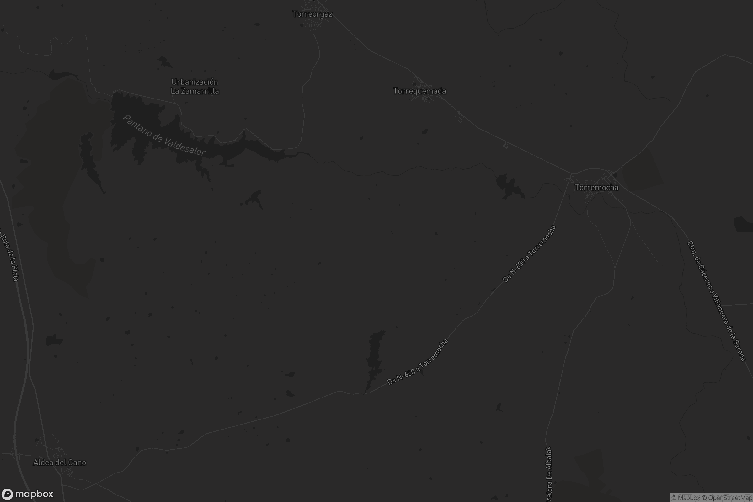 Mapa de Torrequemada
