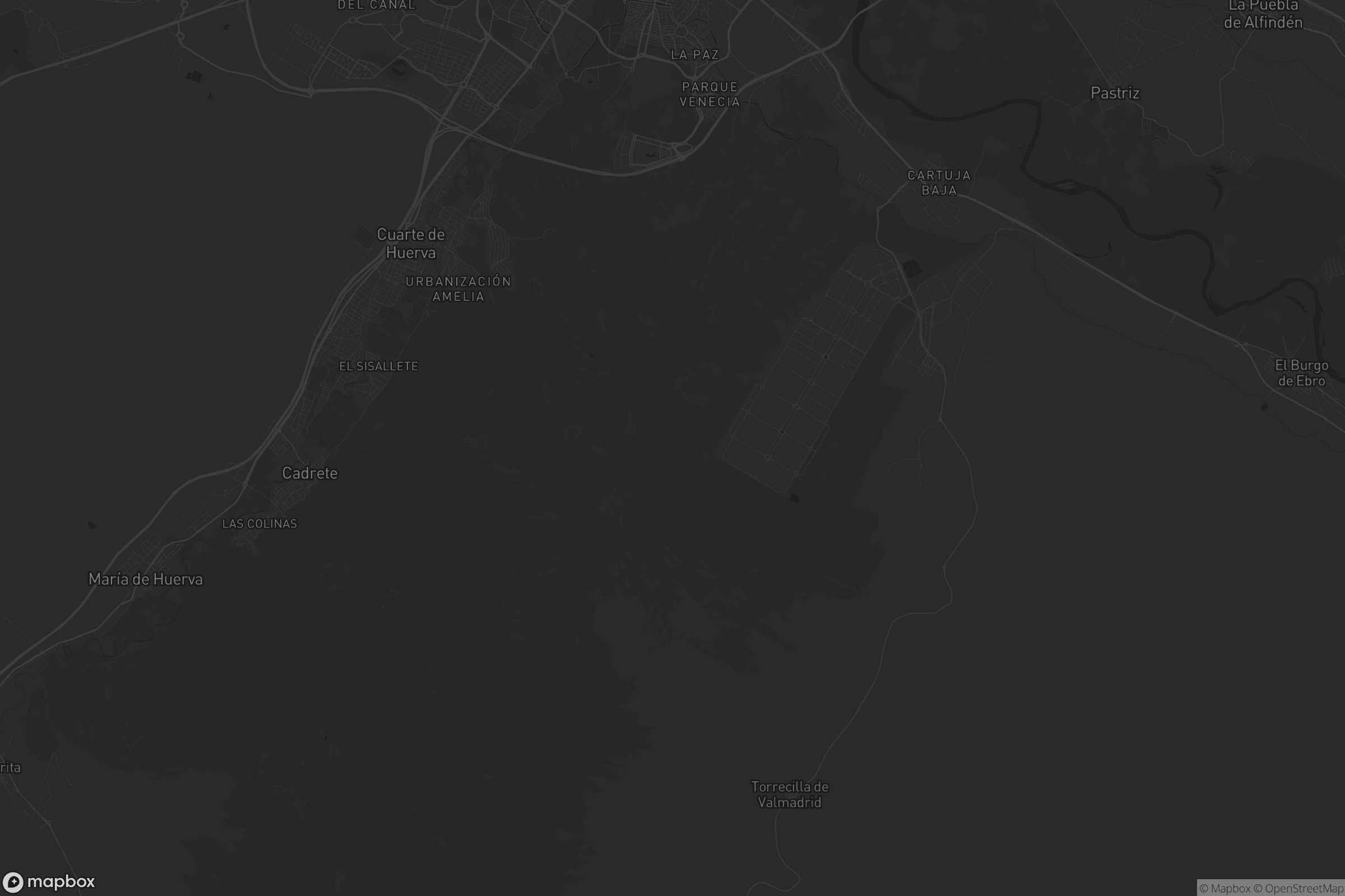 Mapa de Torrero-La Paz